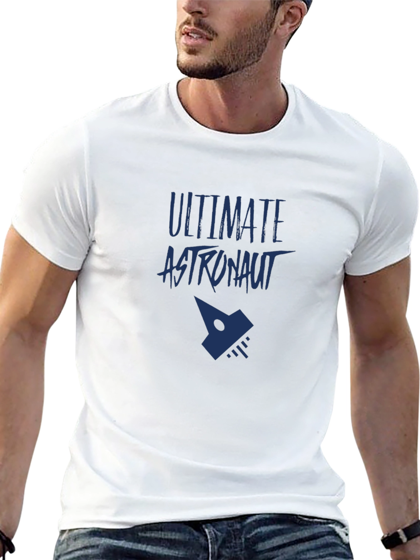 Ultimate Astronaut Graphic T-Shirt - Space Rocket Design