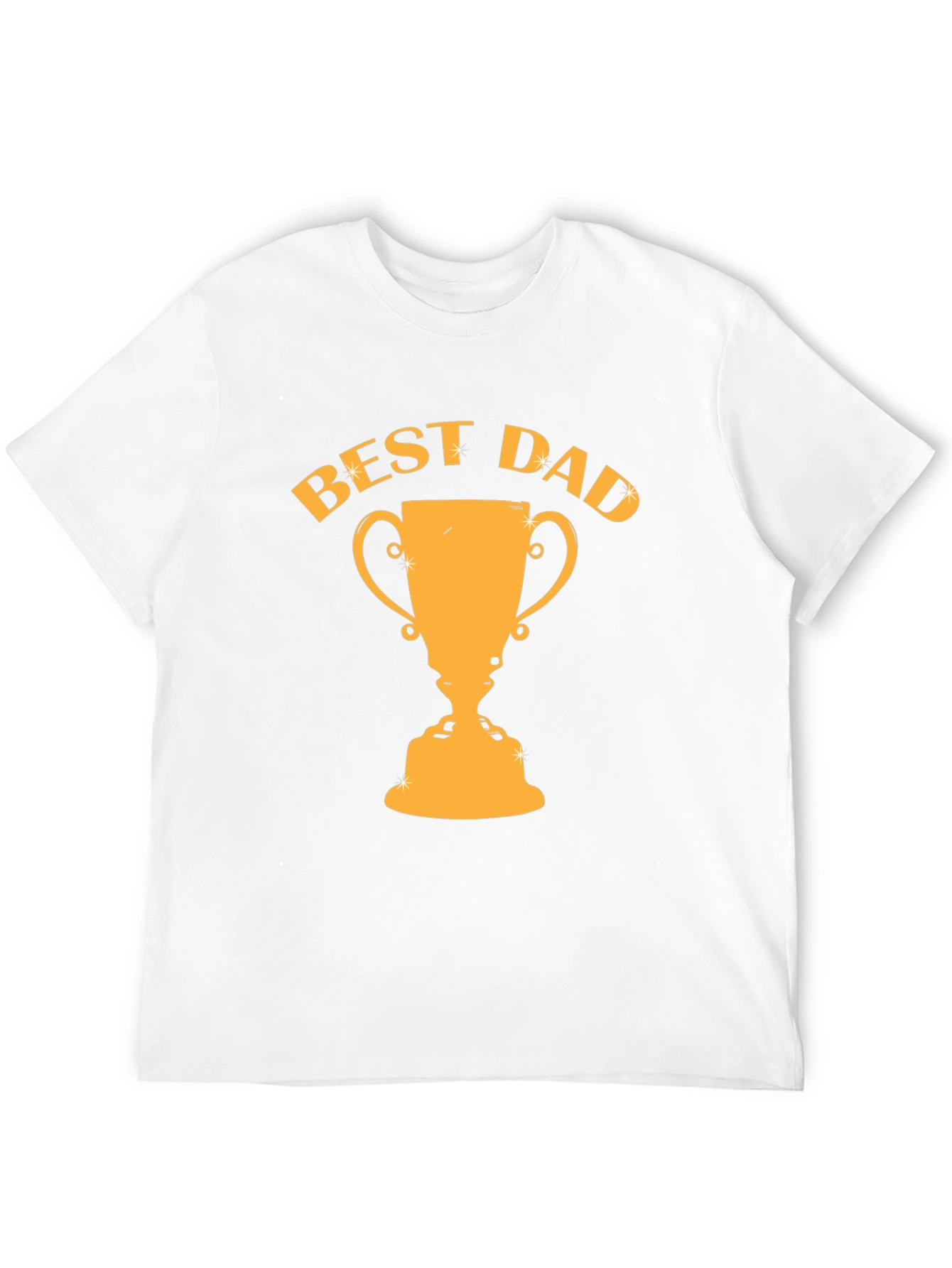 Best Dad Trophy Graphic Tee - Fathers Day Gift