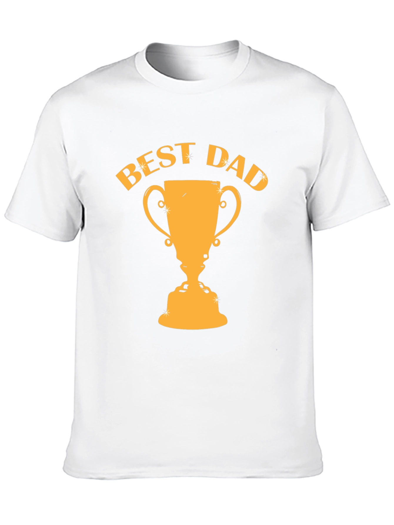 Best Dad Trophy Graphic Tee - Fathers Day Gift