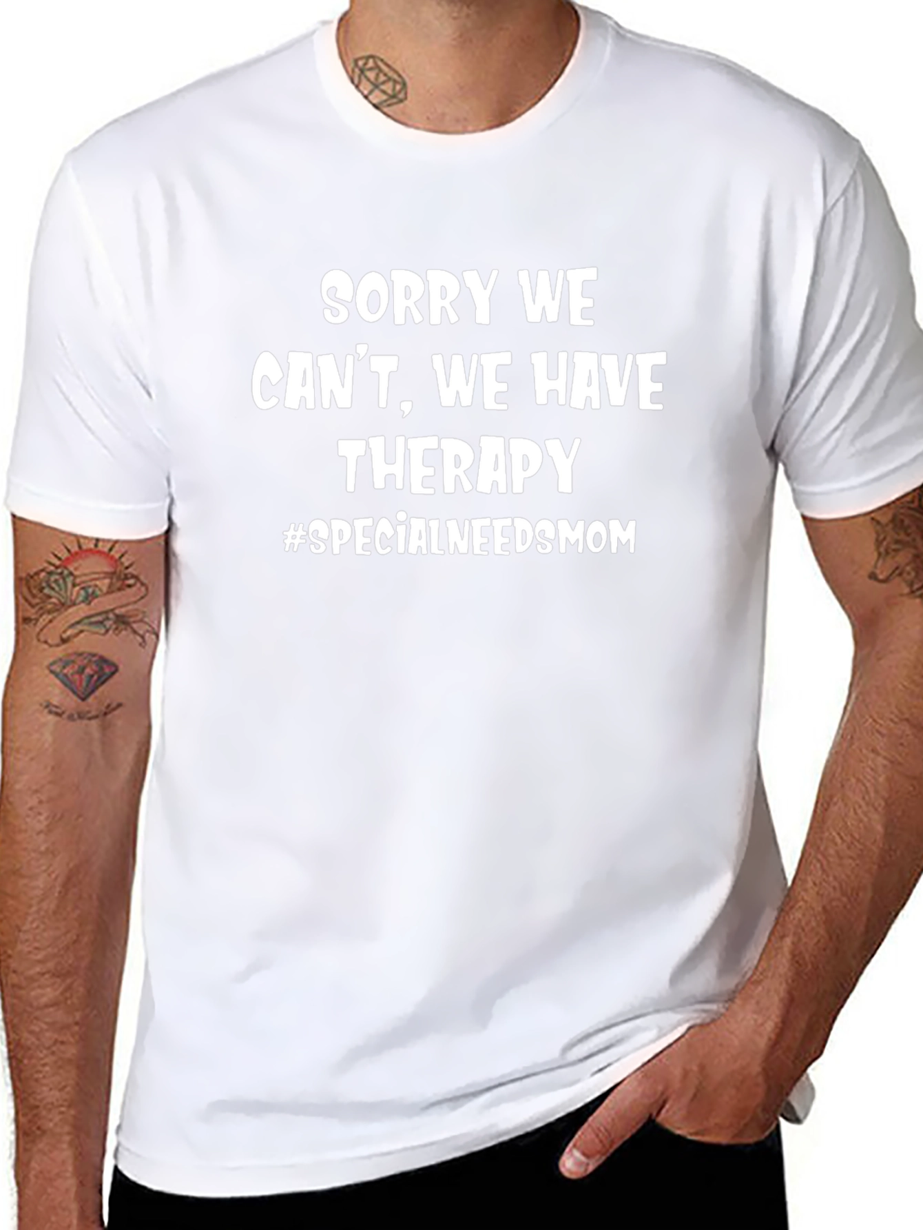 Sorry We Cant We Have Therapy T-Shirt