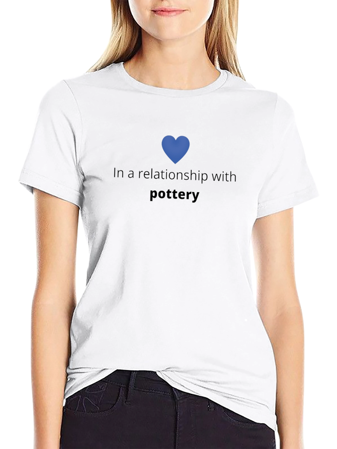 Pottery Relationship Graphic Tee - Black