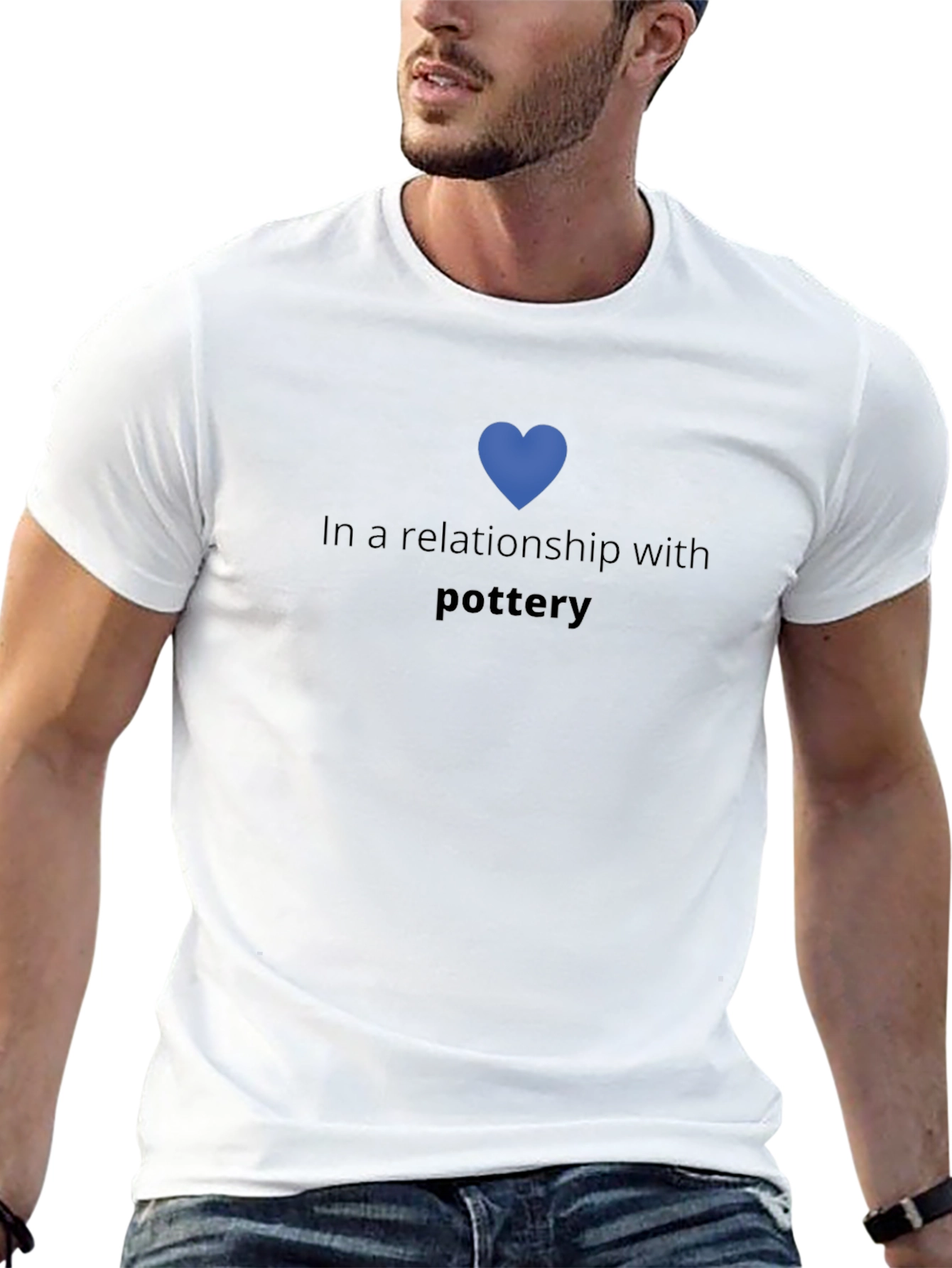 Pottery Relationship Graphic Tee - Black