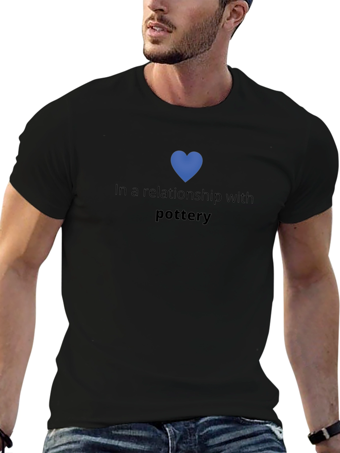 Pottery Relationship Graphic Tee - Black
