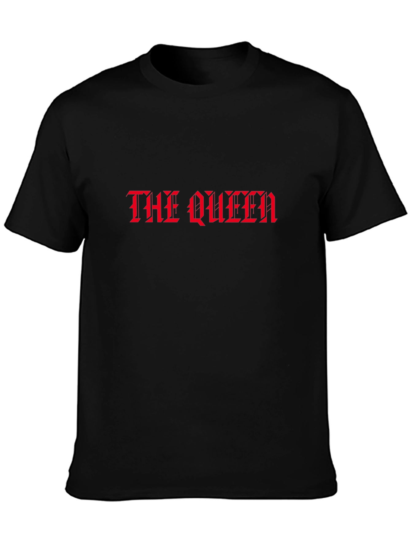 The Queen Graphic T-Shirt - Black