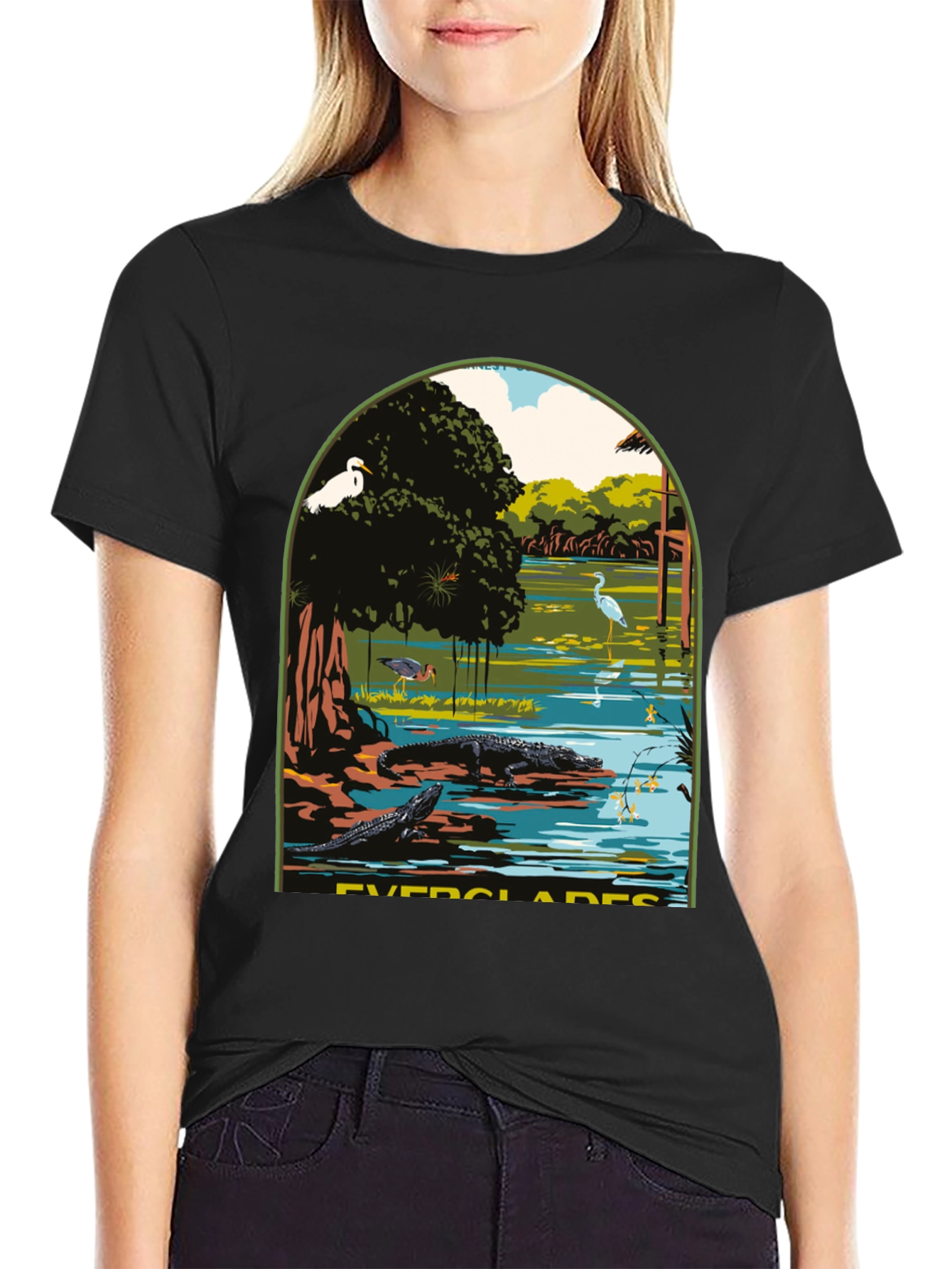 Everglades Graphic Tee - Nature Lovers T-Shirt