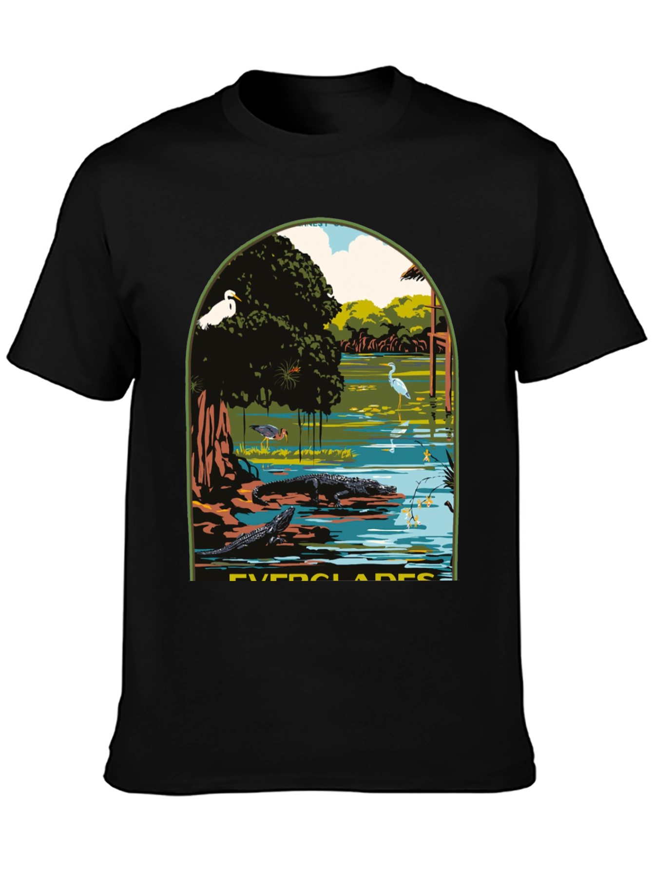 Everglades Graphic Tee - Nature Lovers T-Shirt