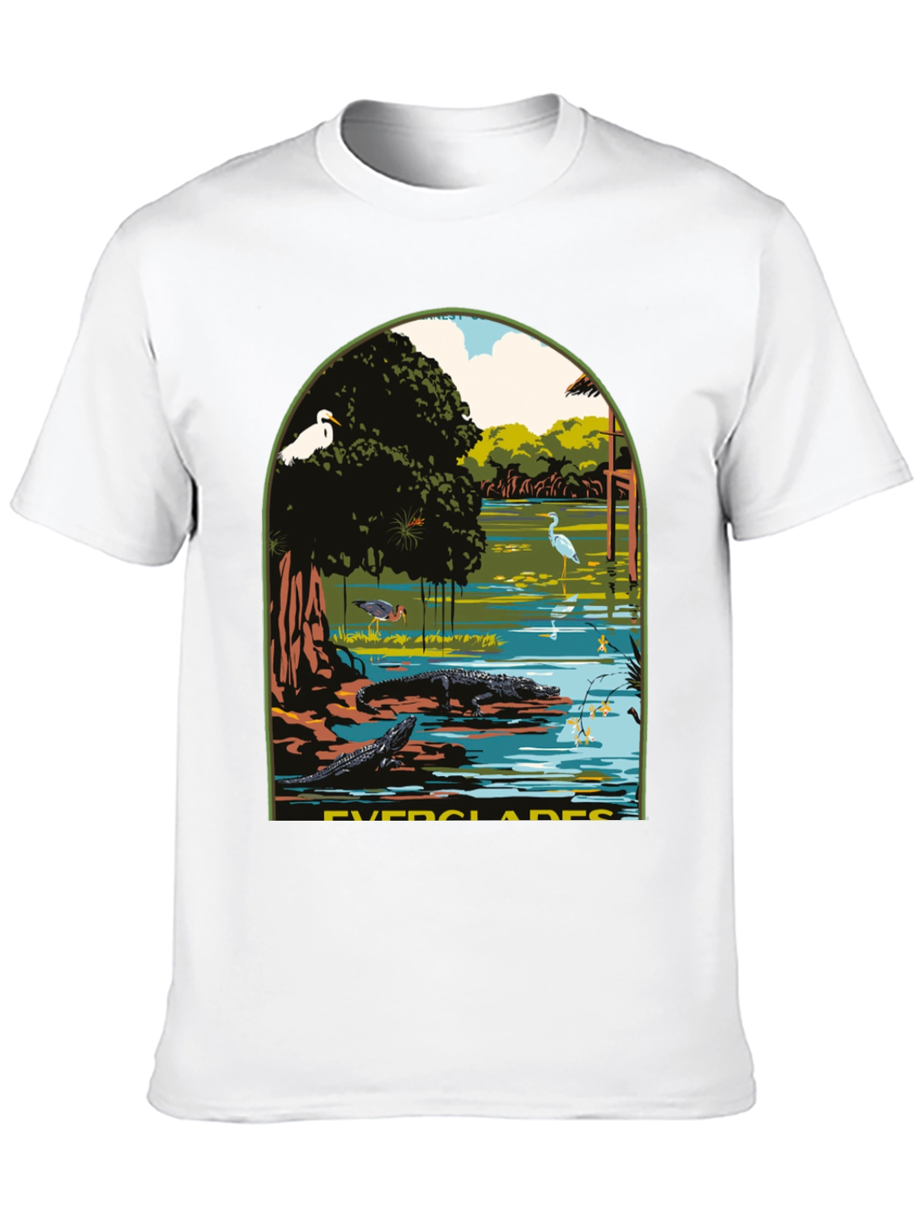 Everglades Graphic Tee - Nature Lovers T-Shirt