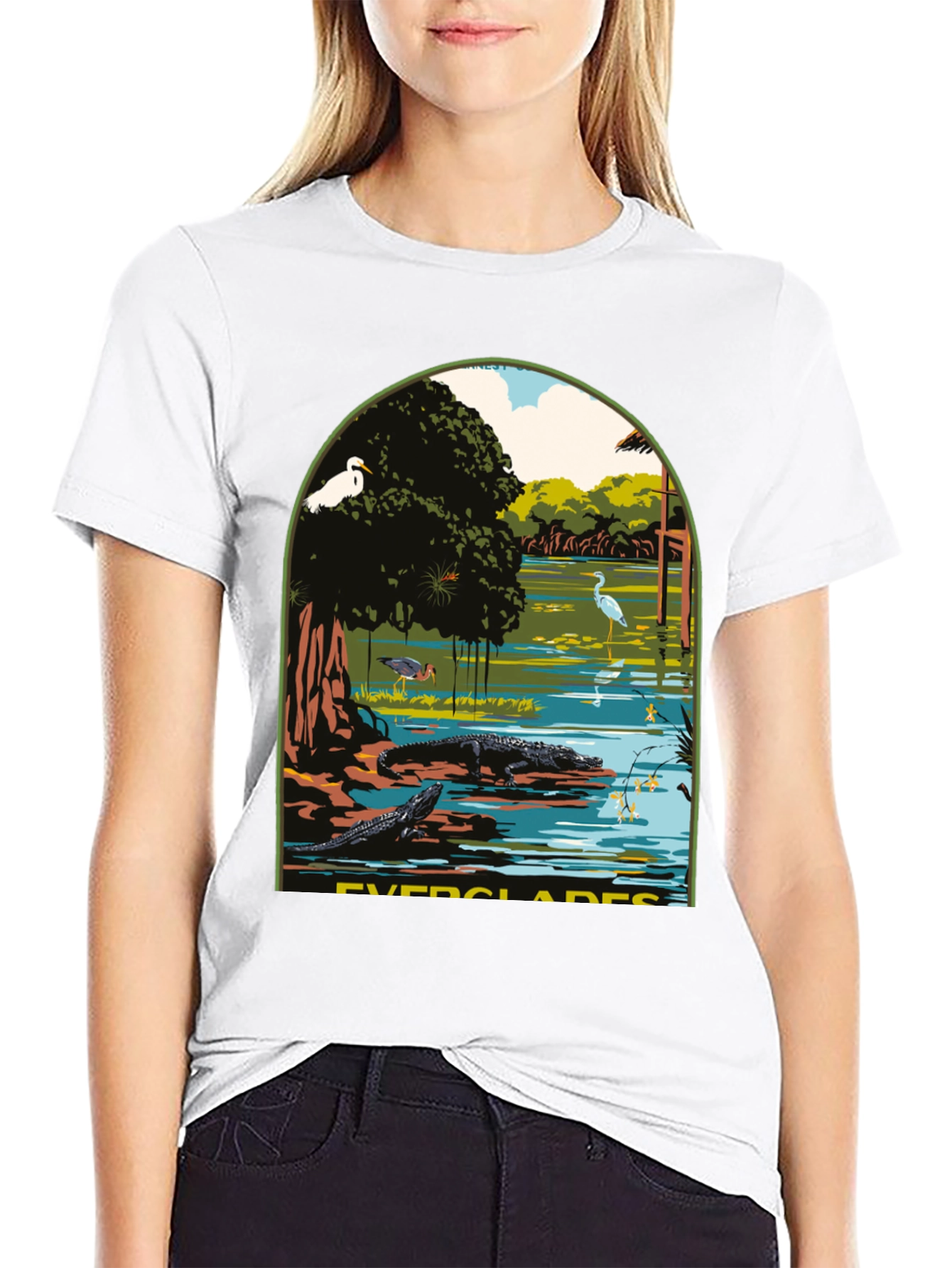 Everglades Graphic Tee - Nature Lovers T-Shirt
