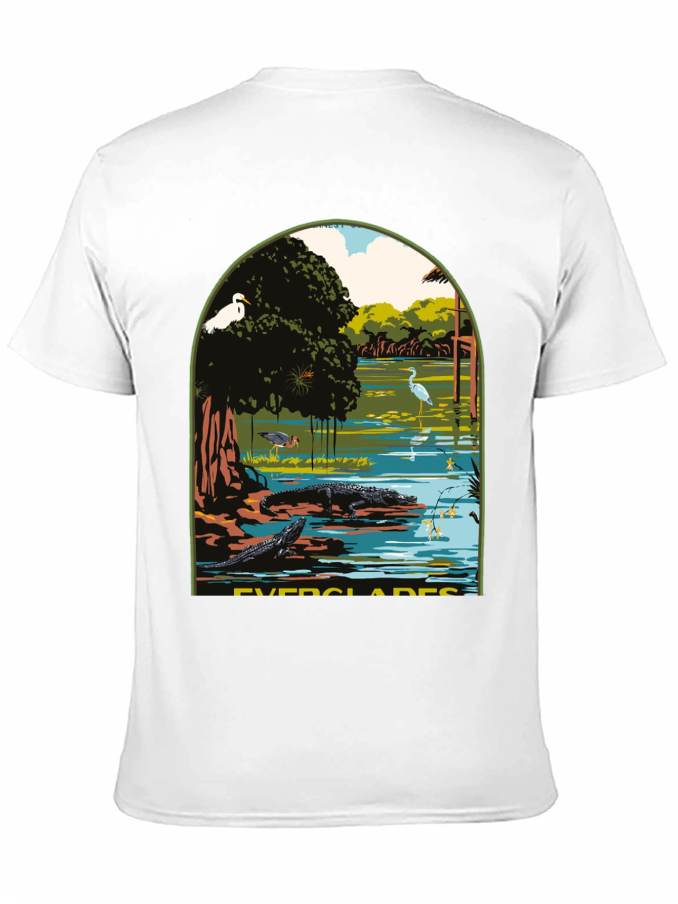 Everglades Graphic Tee - Nature Lovers T-Shirt