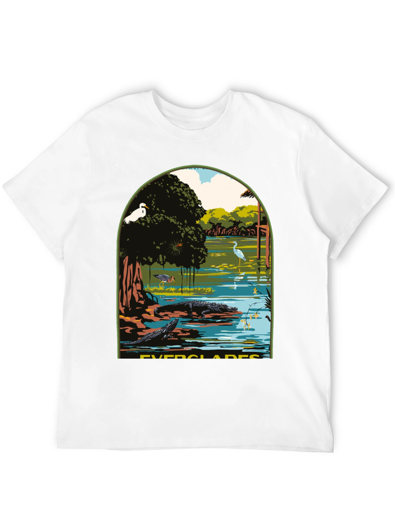 Everglades Graphic Tee - Nature Lovers T-Shirt