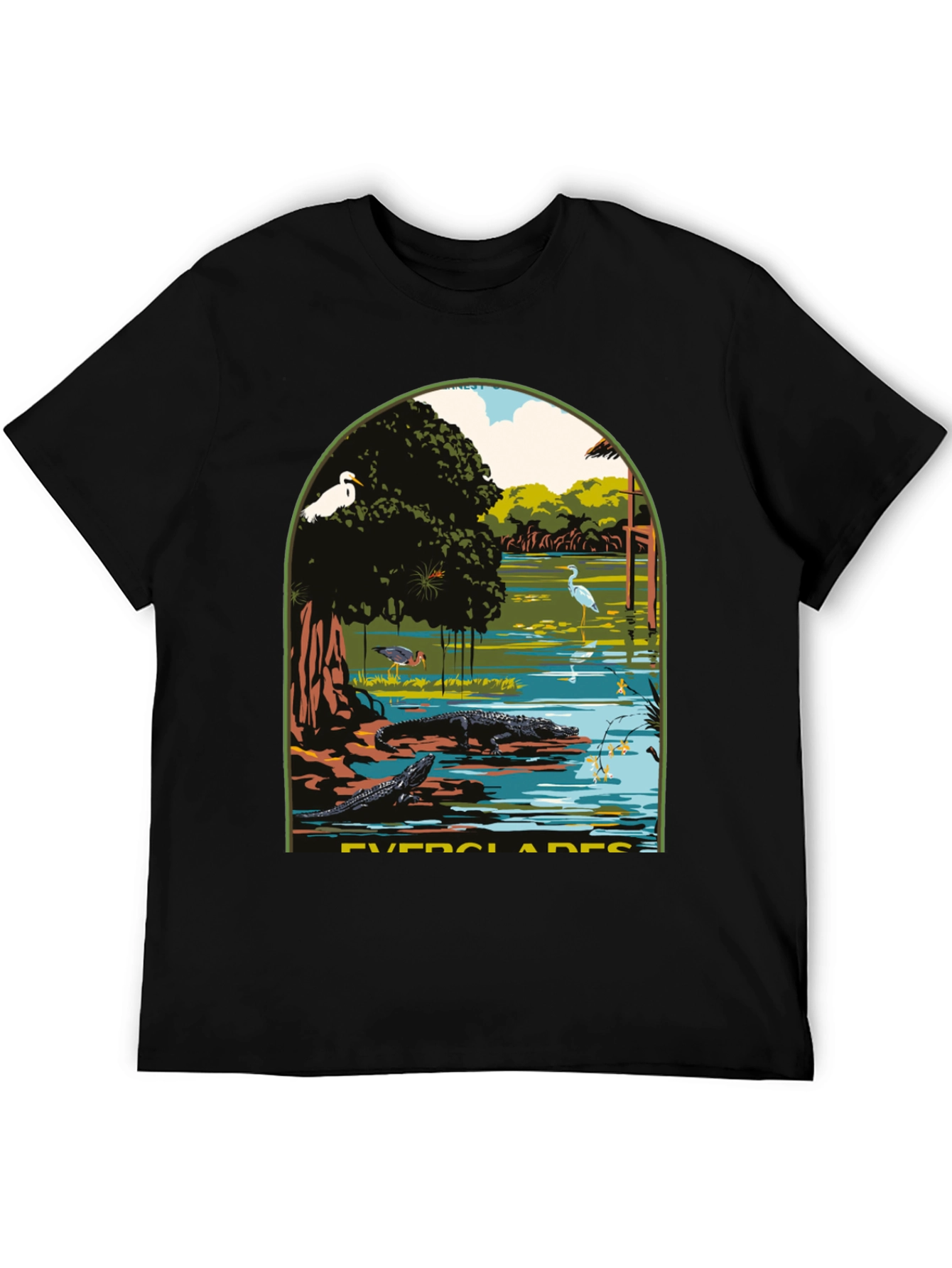 Everglades Graphic Tee - Nature Lovers T-Shirt