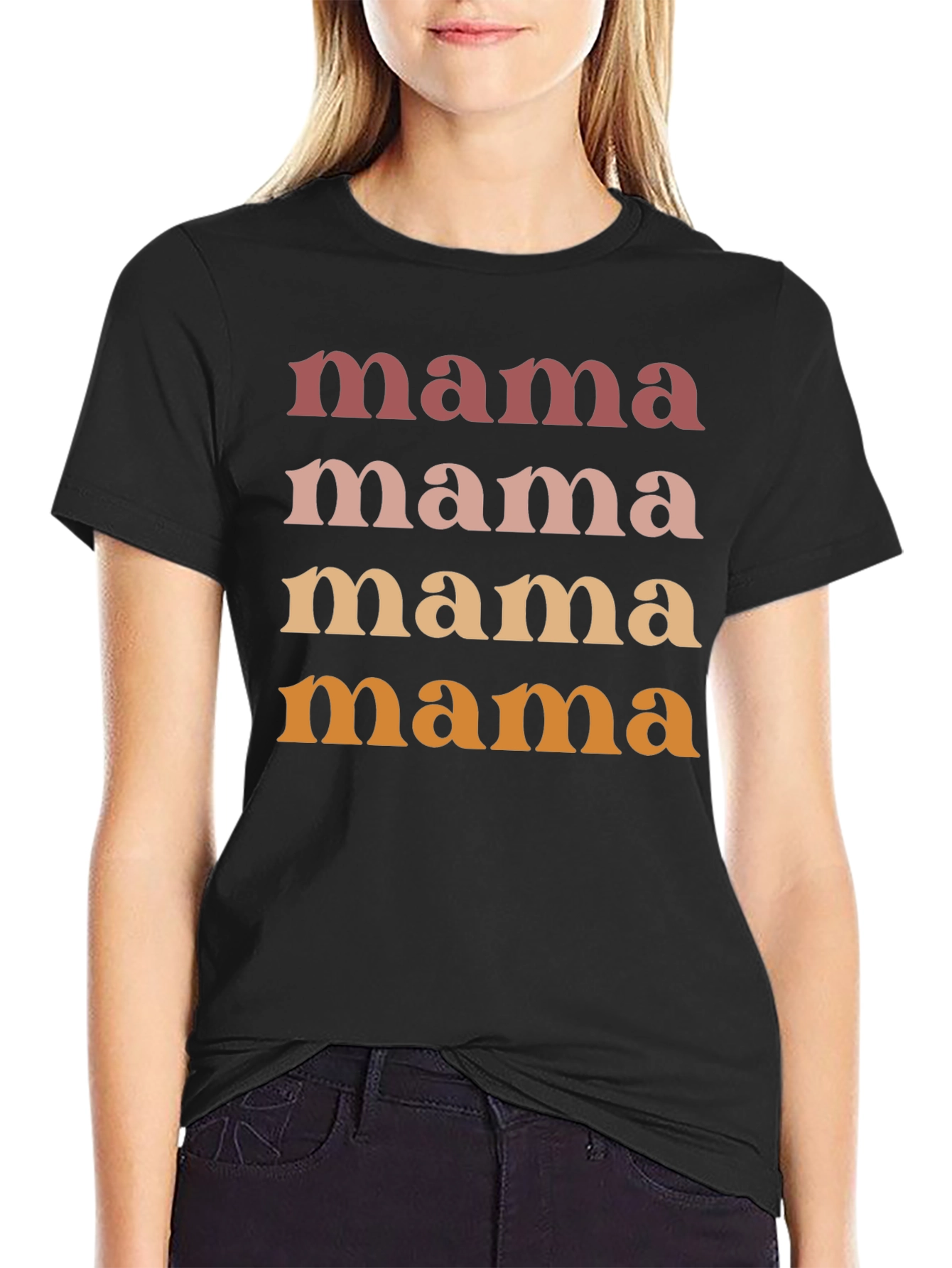 Retro Mama Graphic Tee - Comfort Fit