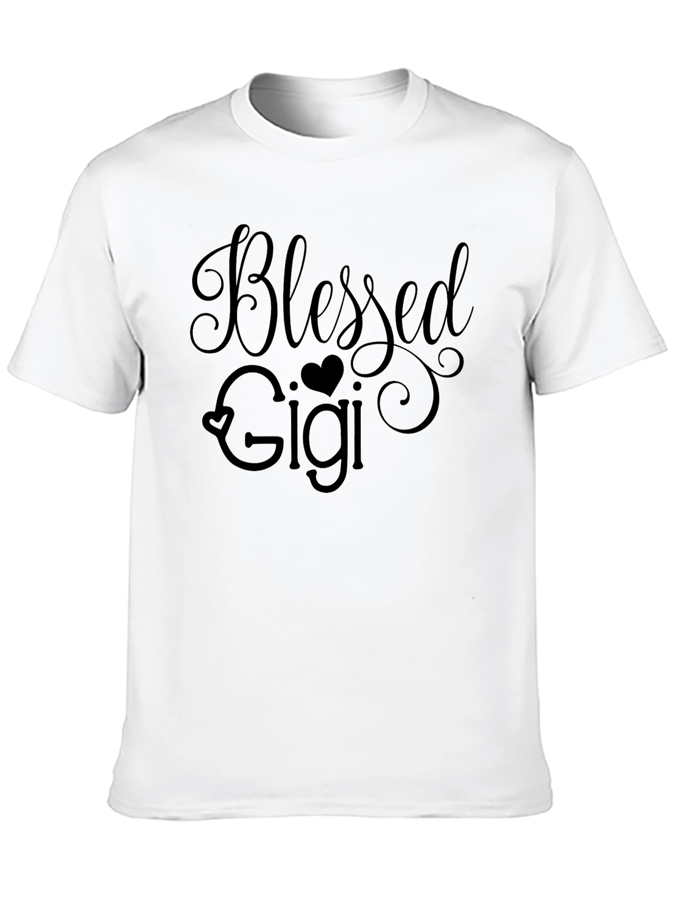 Blessed Gigi Graphic Tee - Black T-Shirt