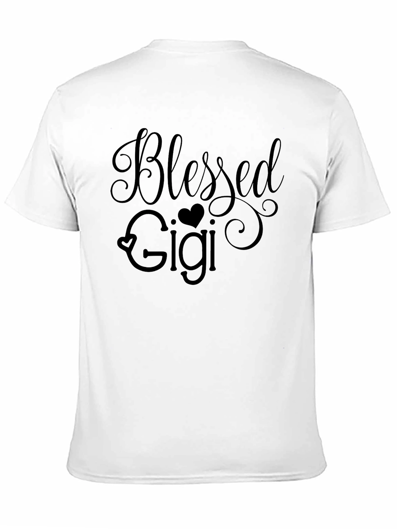 Blessed Gigi Graphic Tee - Black T-Shirt