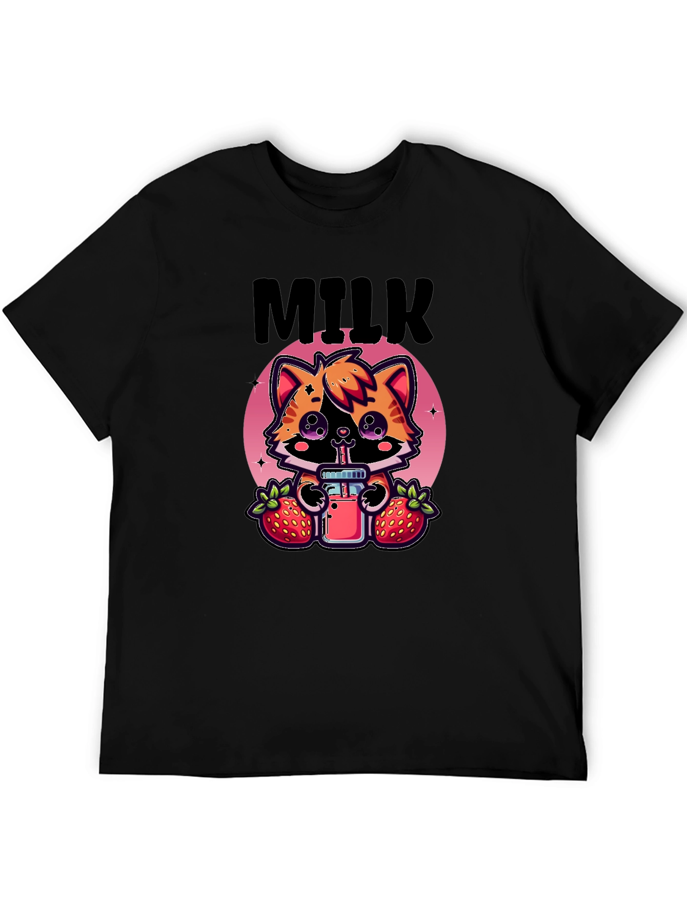 Kawaii Cat Milkshake T-Shirt