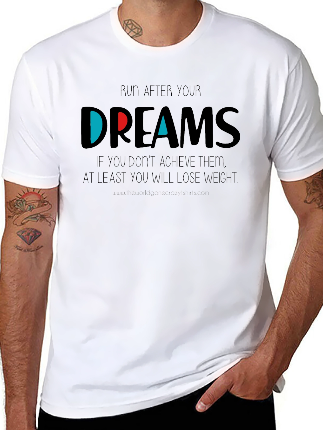 Run After Your Dreams Graphic T-Shirt