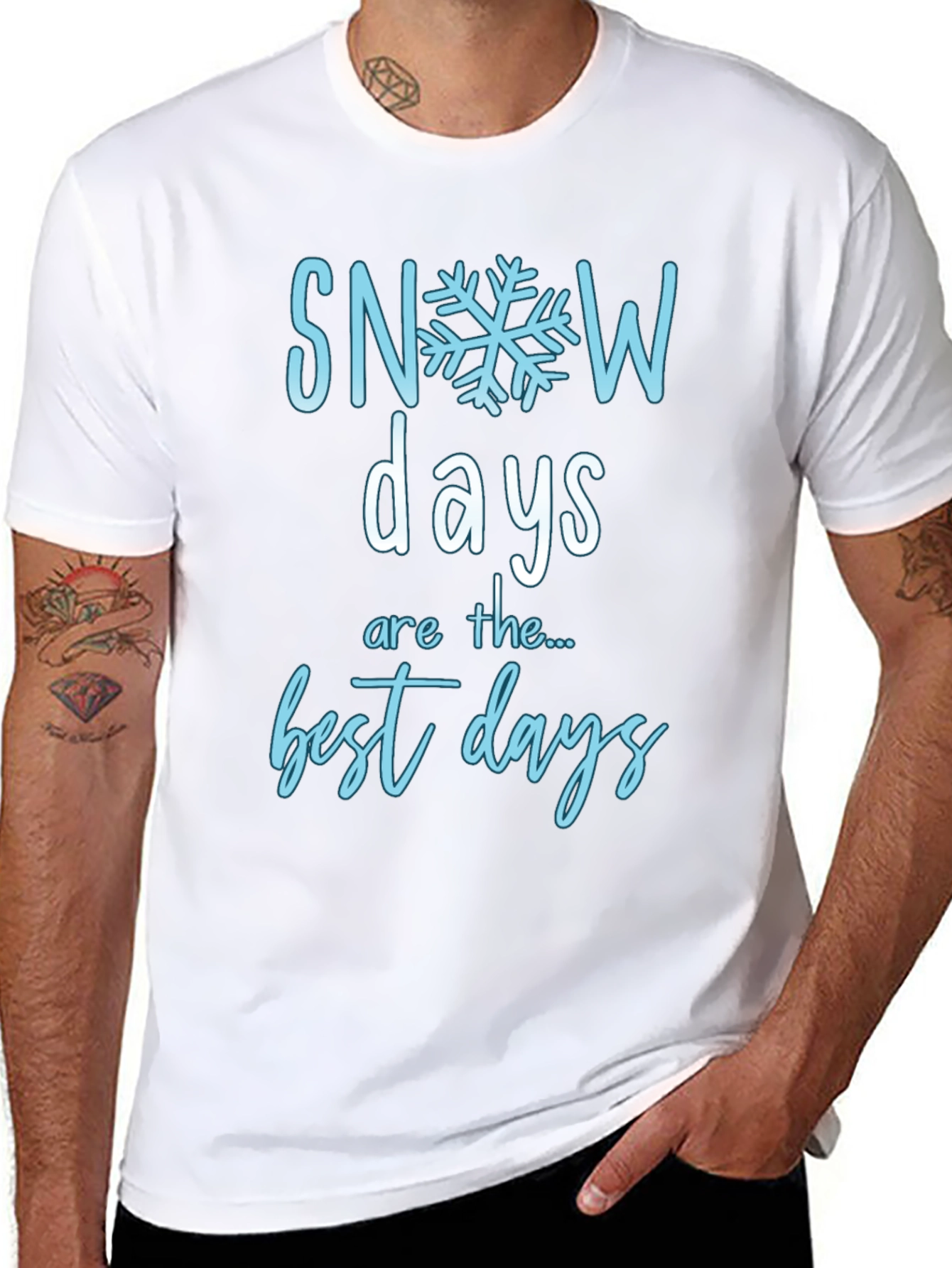 Snow Days T-Shirt - Cozy Winter Apparel