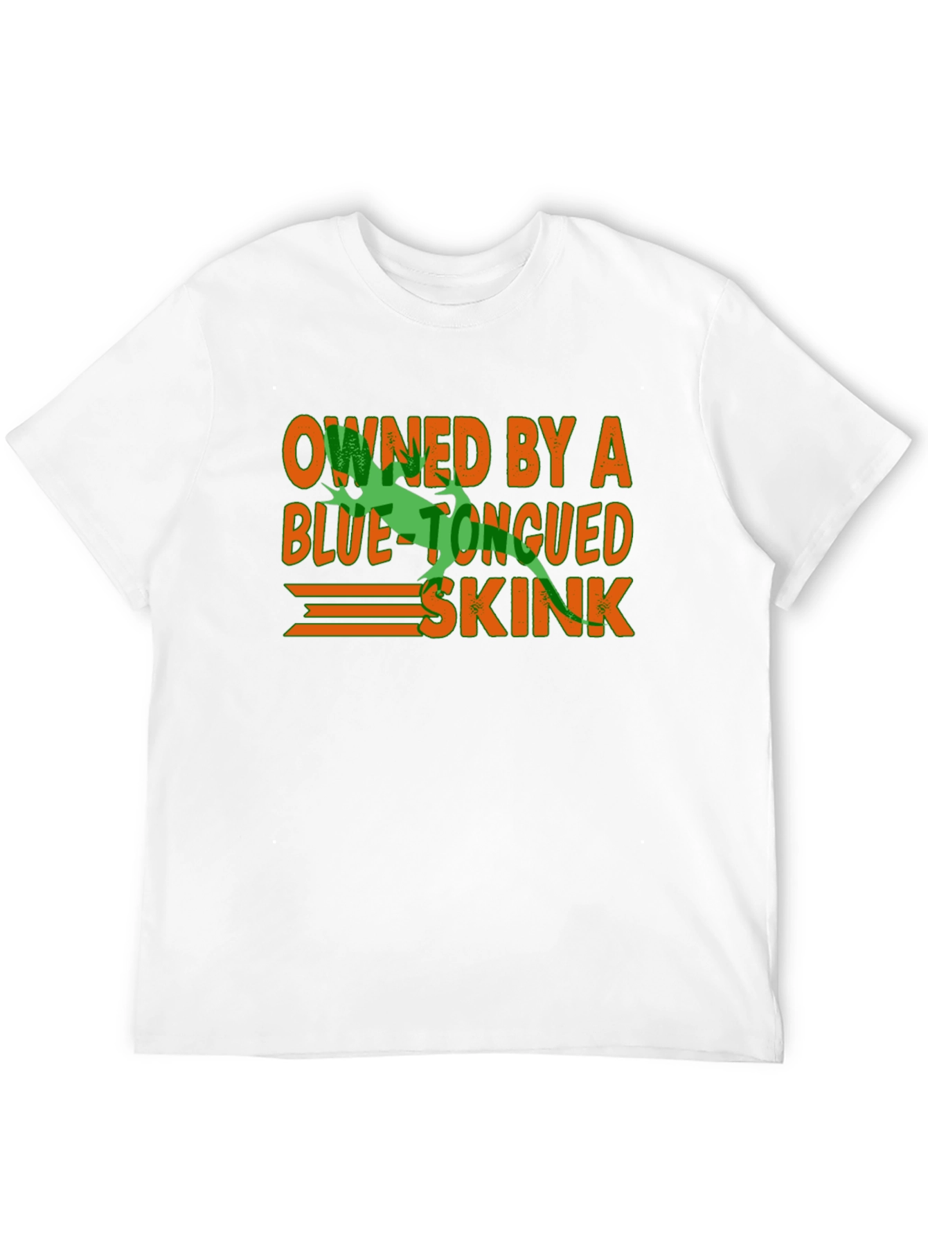 Blue Tongued Skink Owner Black T-Shirt