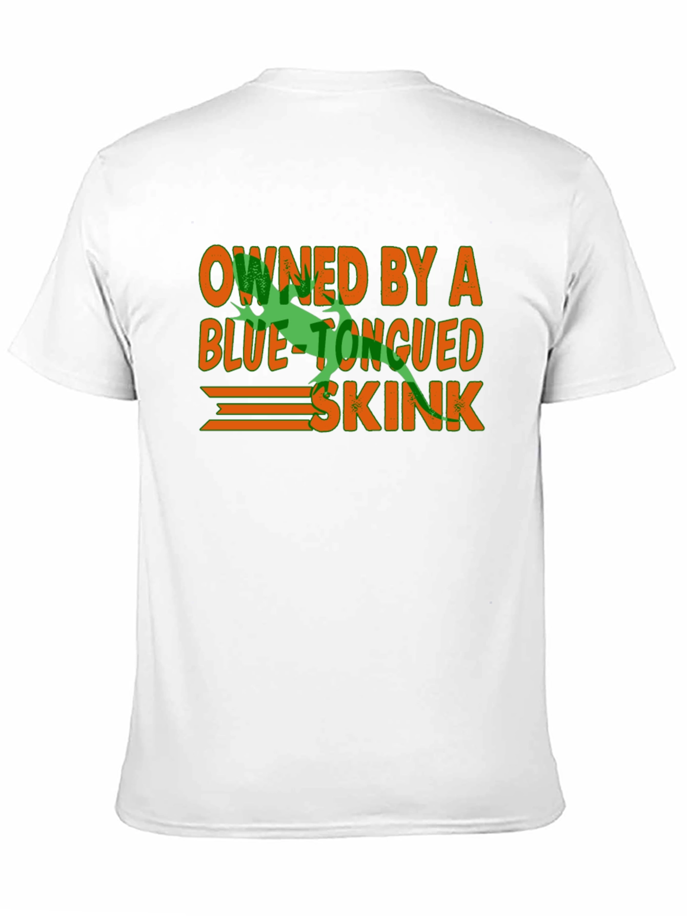 Blue Tongued Skink Owner Black T-Shirt