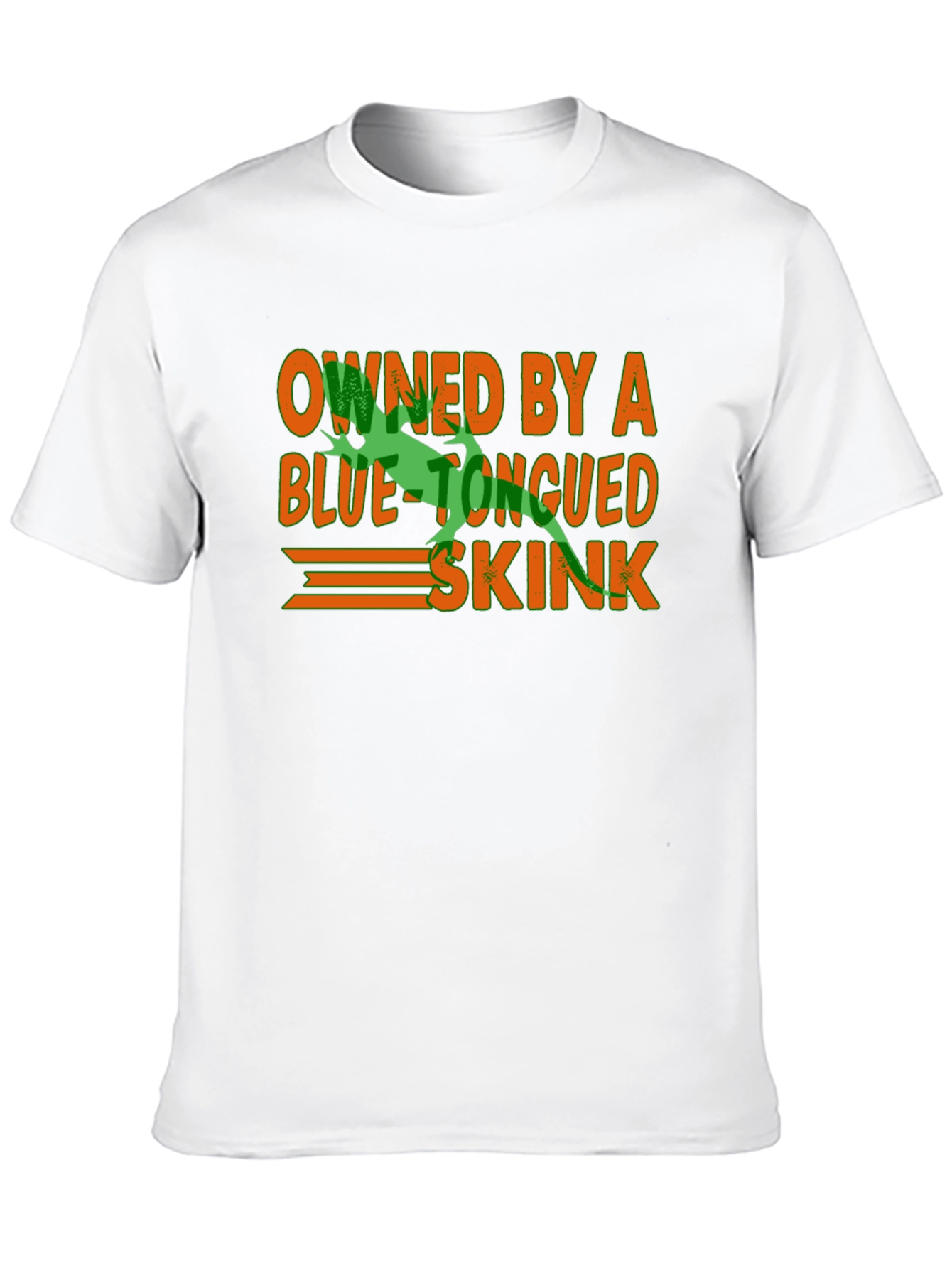 Blue Tongued Skink Owner Black T-Shirt