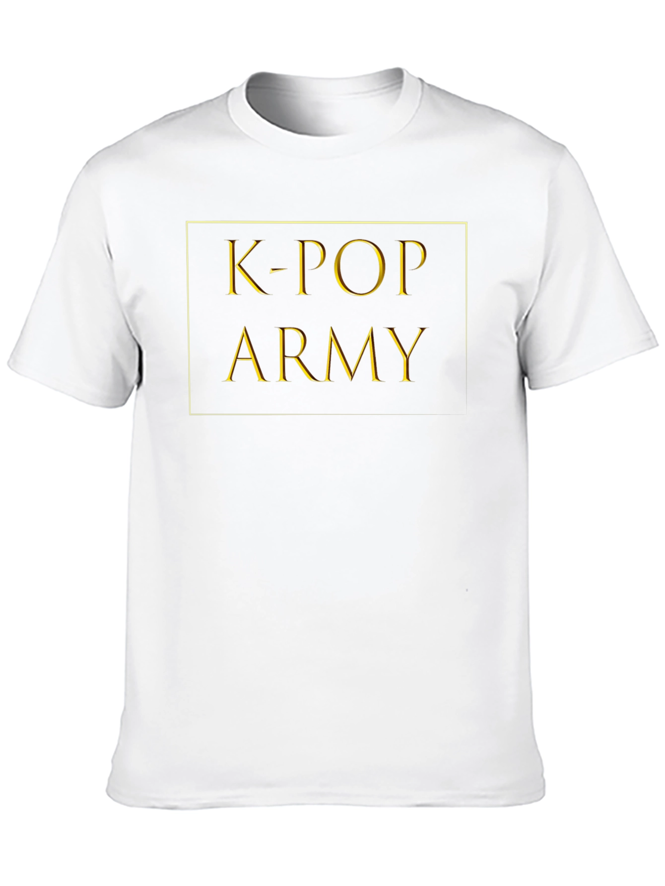 K-Pop Army Black T-Shirt