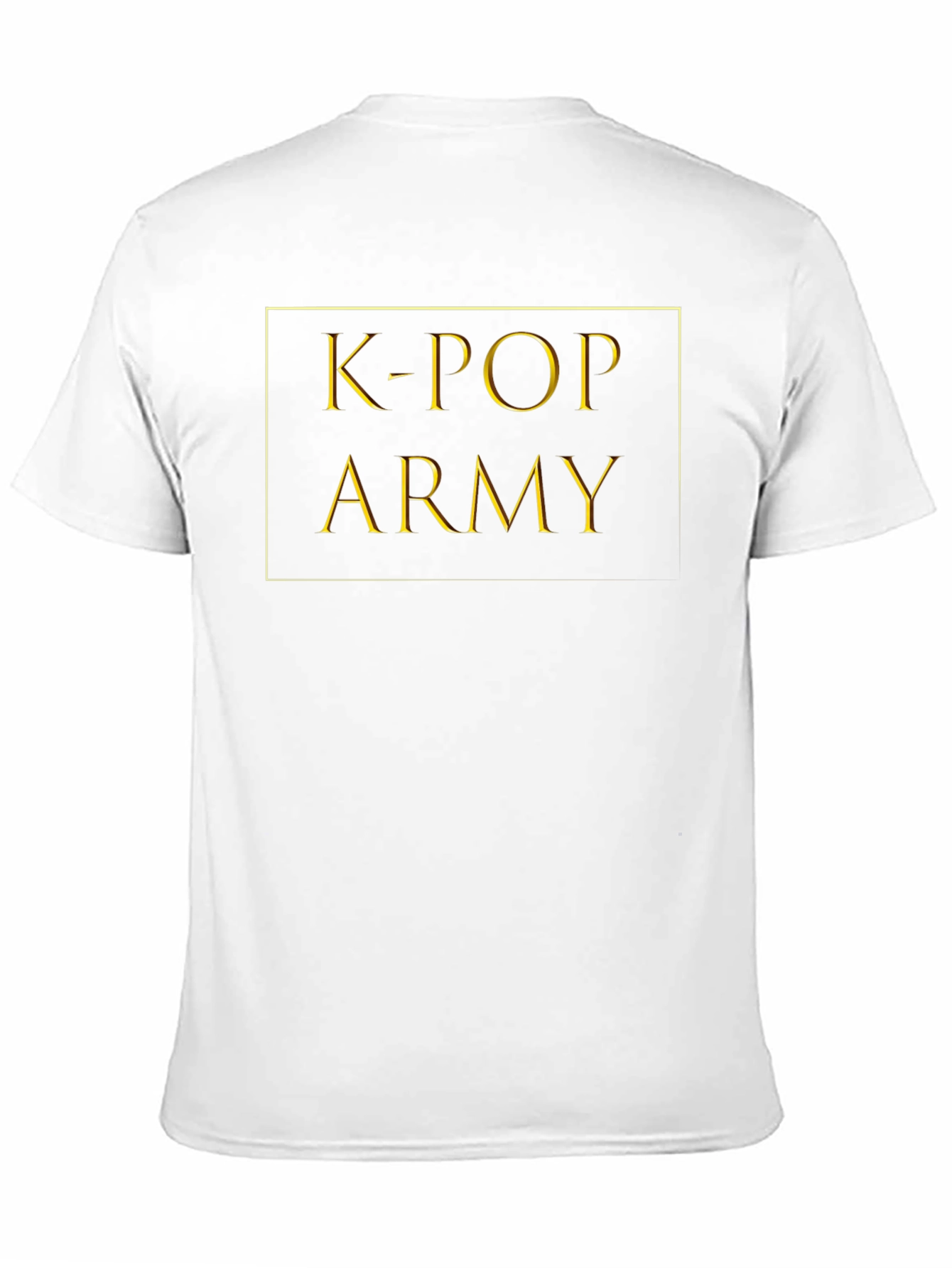 K-Pop Army Black T-Shirt