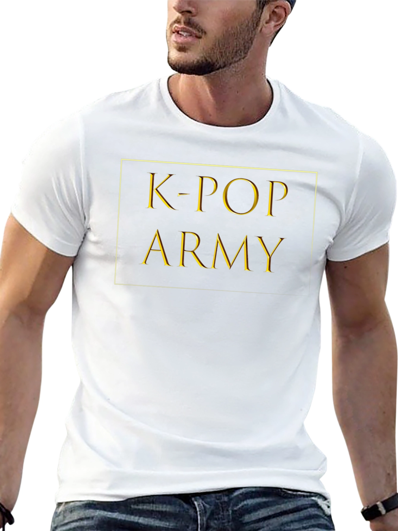K-Pop Army Black T-Shirt