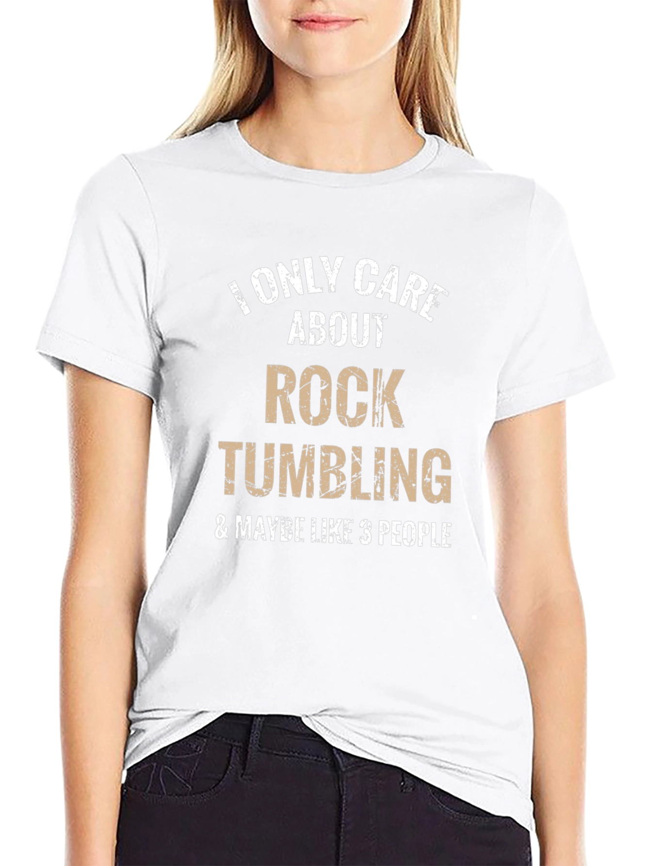 Rock Tumbling T-Shirt - Funny Hobby Tee