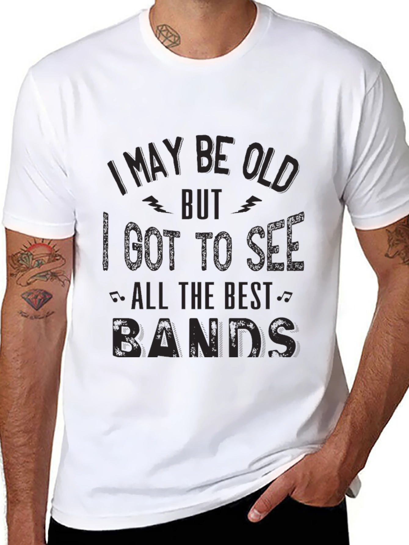 I May Be Old T-Shirt - Best Bands!