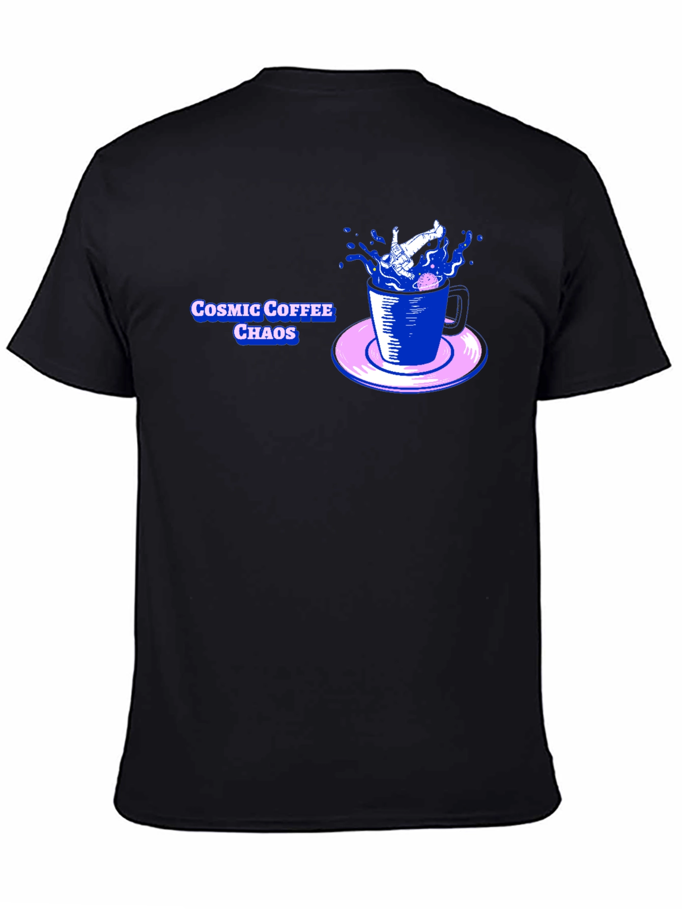 Cosmic Coffee Chaos Graphic T-Shirt
