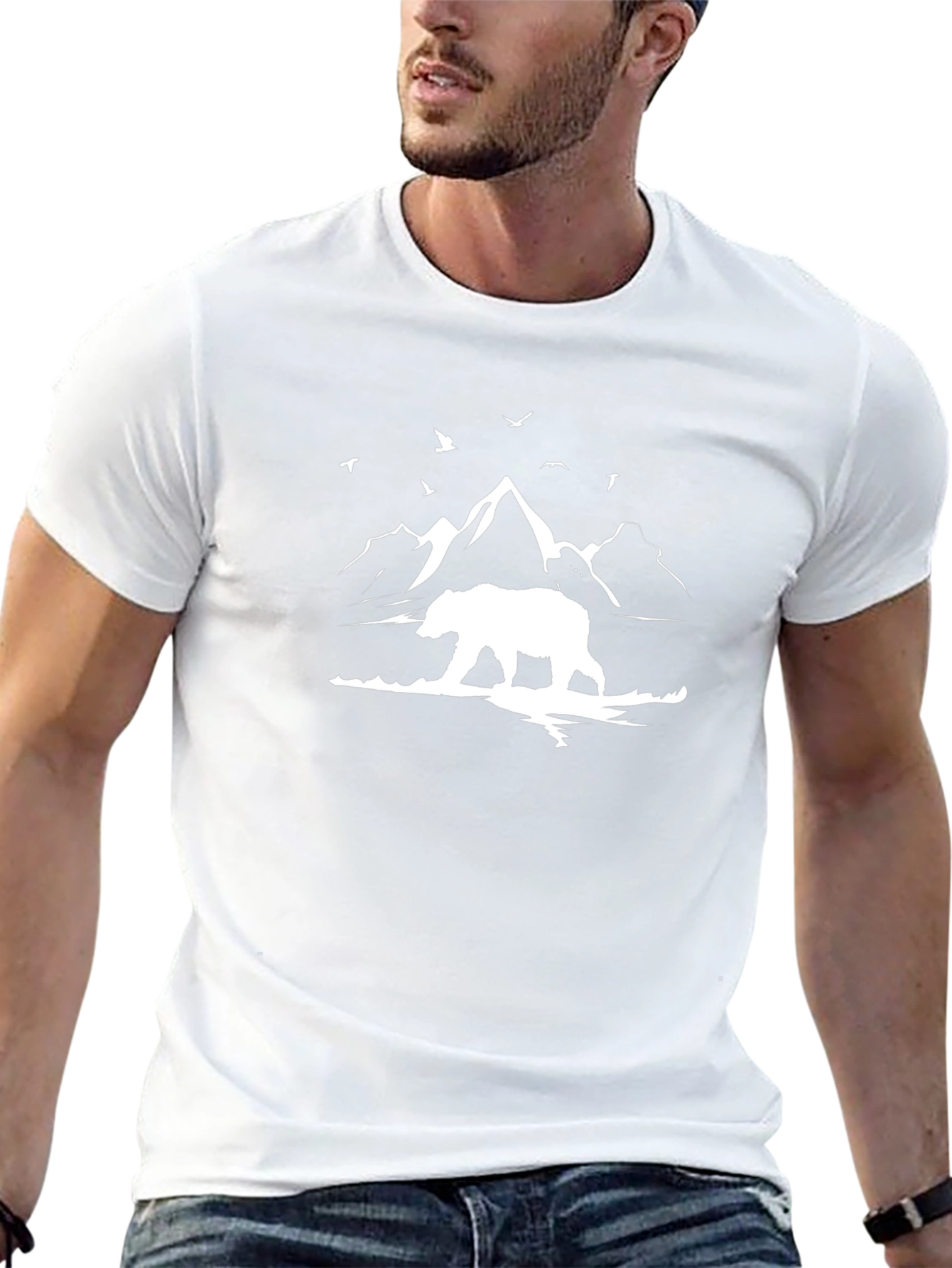 Bear Mountain Graphic Tee - Nature Lovers T-Shirt