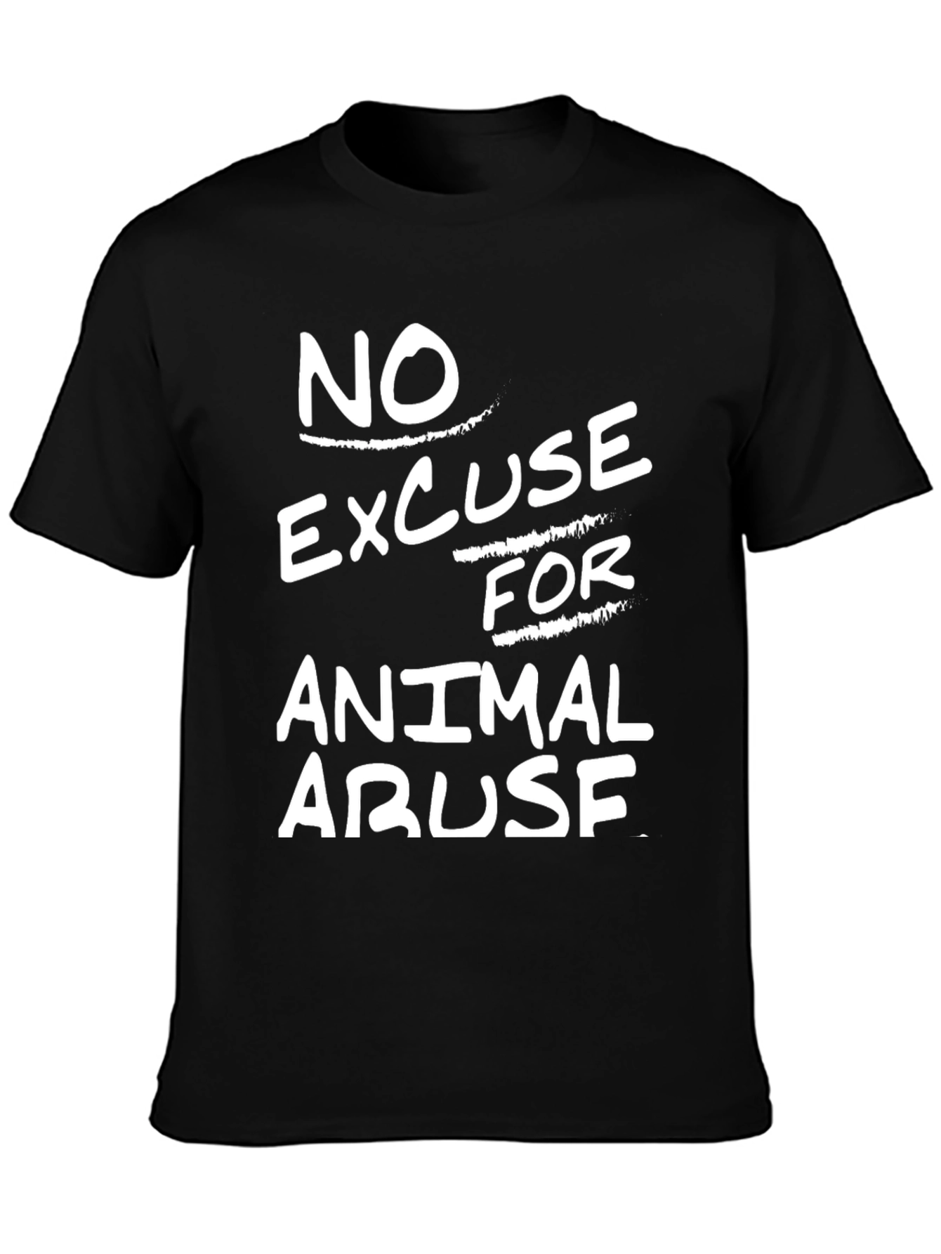 No Excuse for Animal Abuse T-Shirt