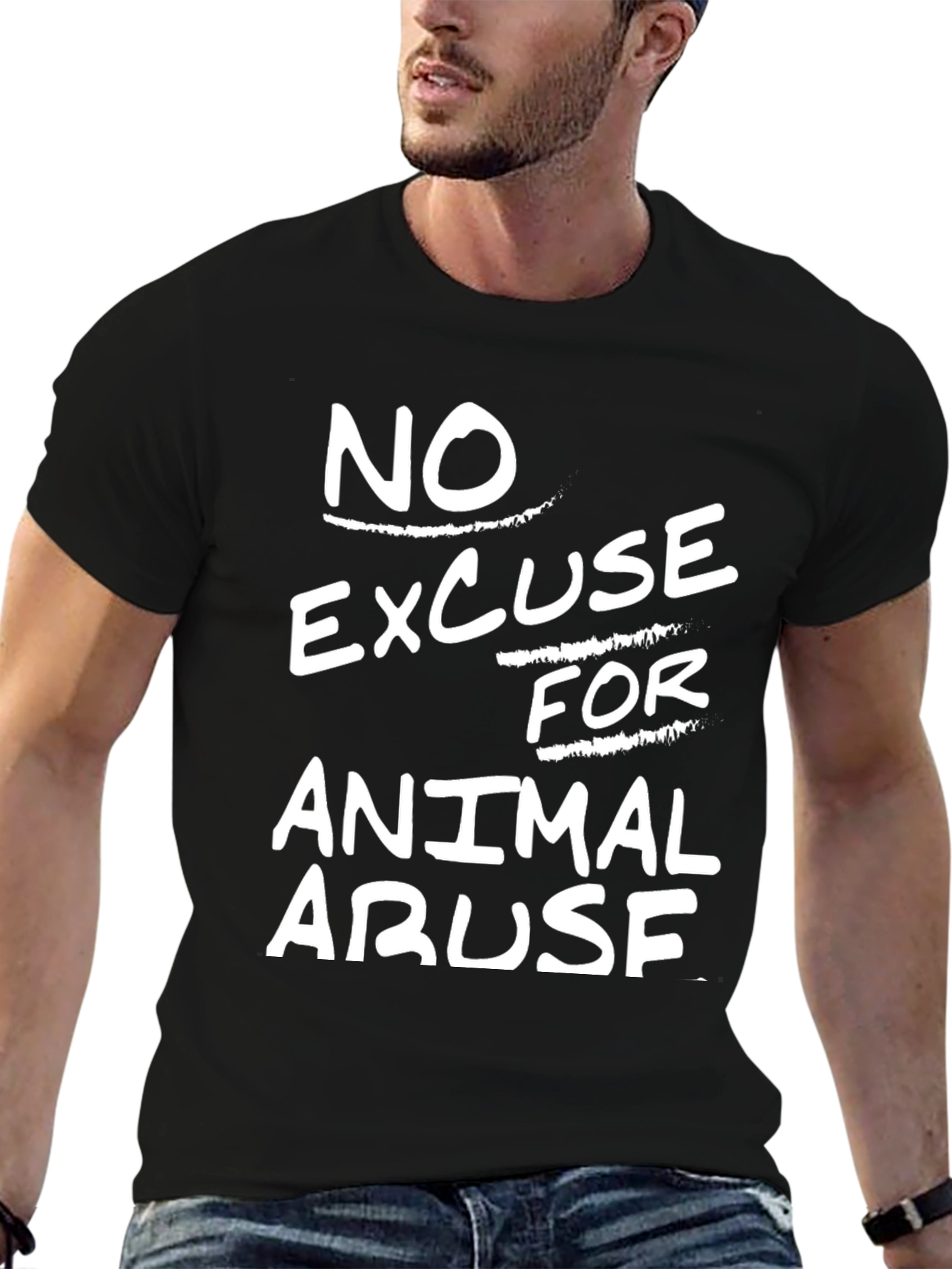 No Excuse for Animal Abuse T-Shirt