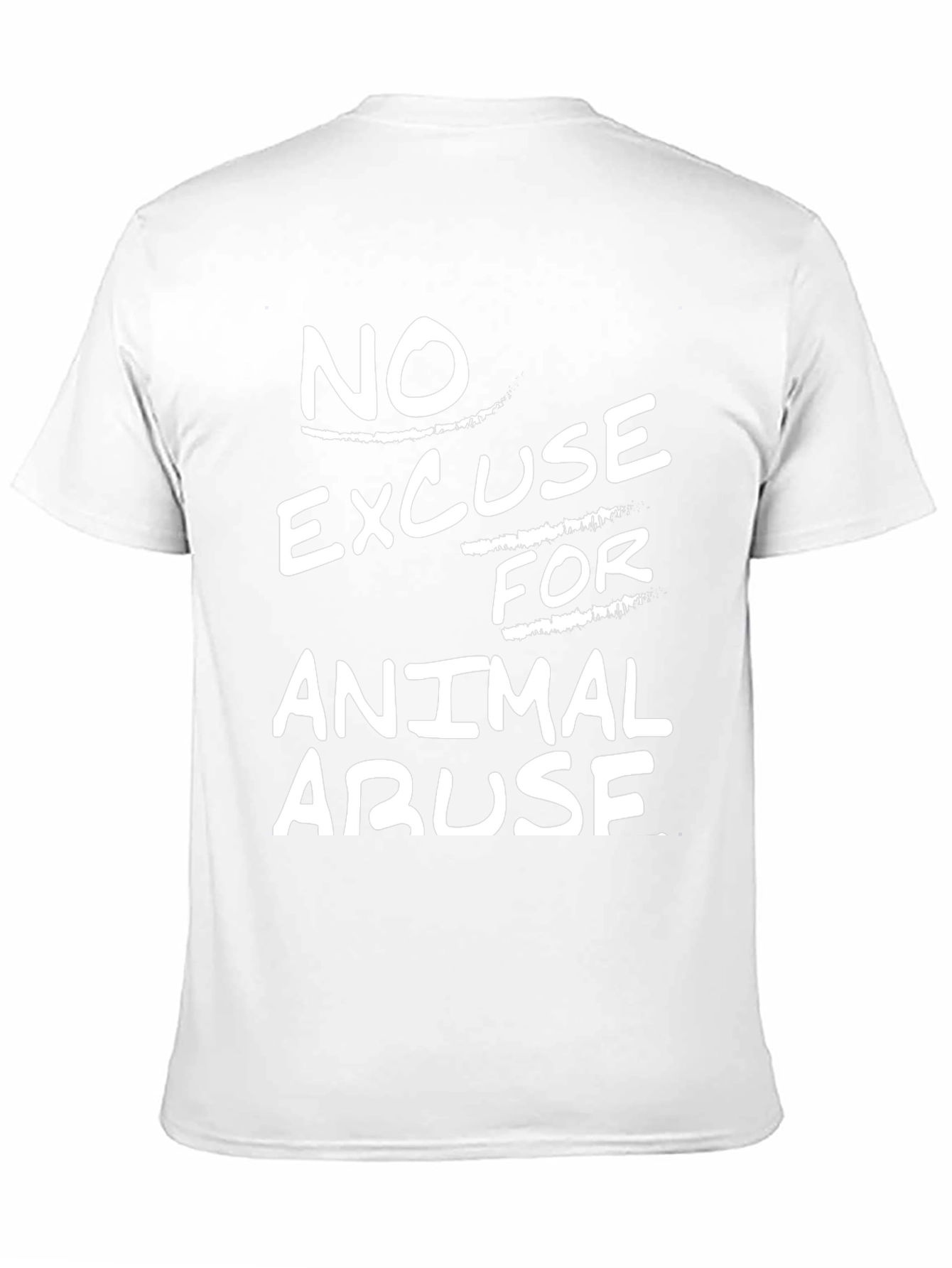 No Excuse for Animal Abuse T-Shirt