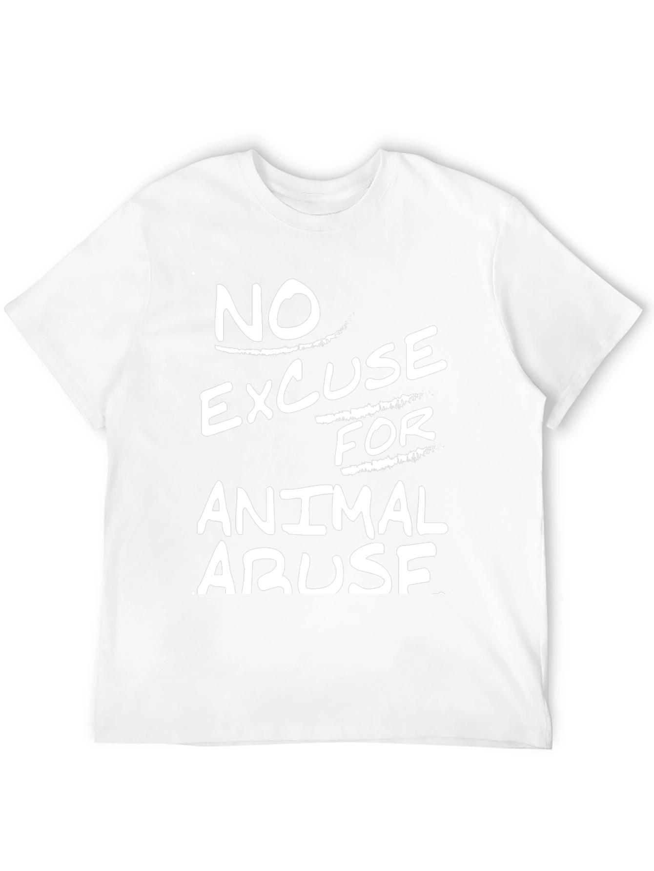No Excuse for Animal Abuse T-Shirt