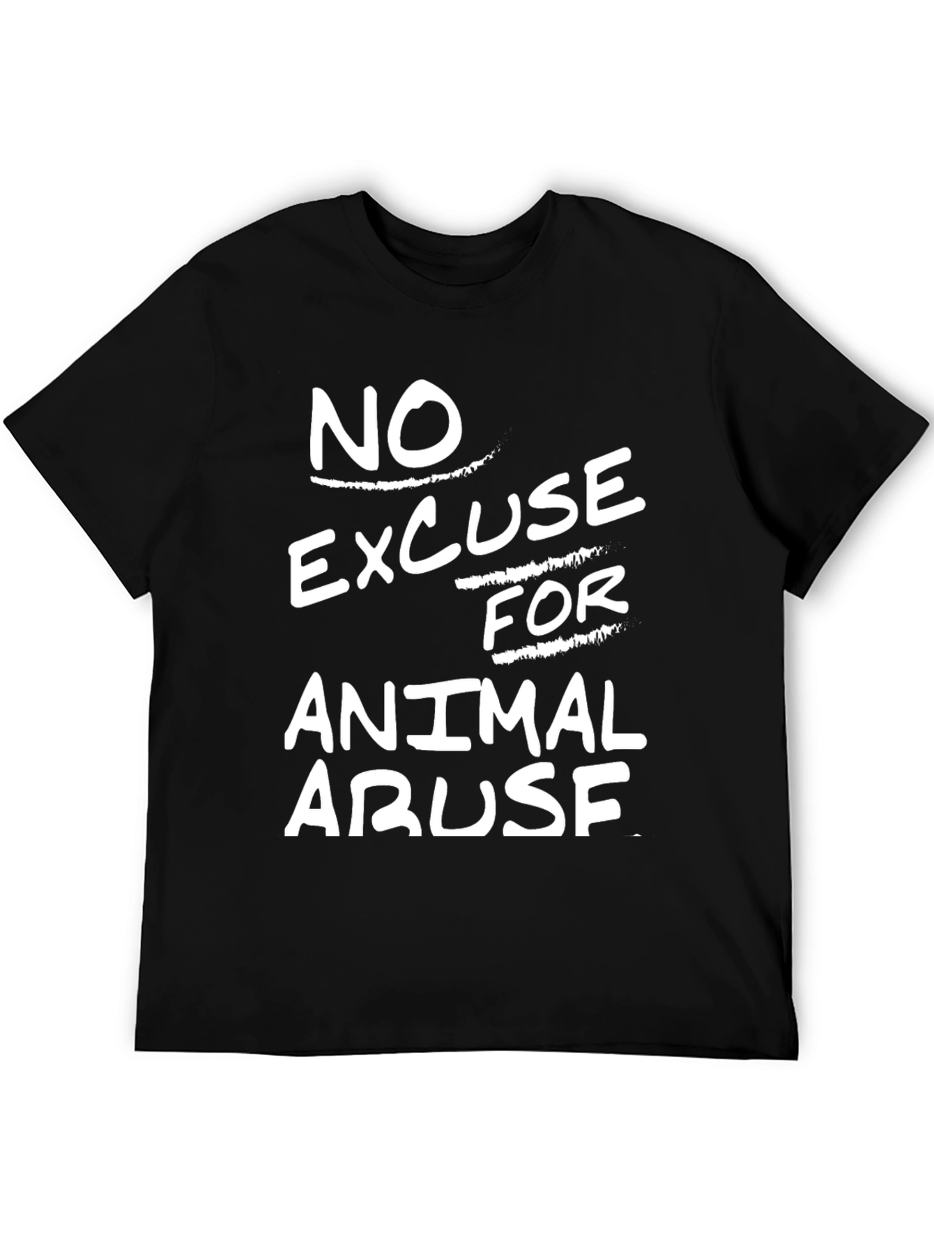 No Excuse for Animal Abuse T-Shirt