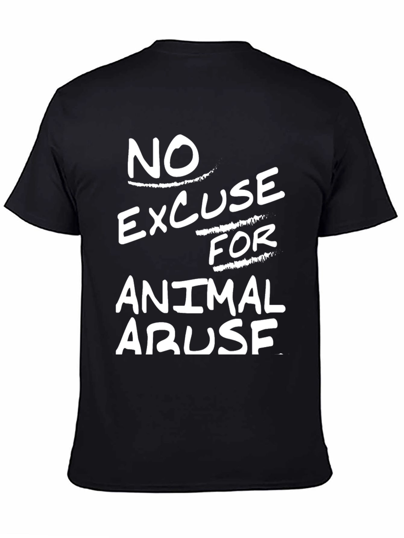 No Excuse for Animal Abuse T-Shirt