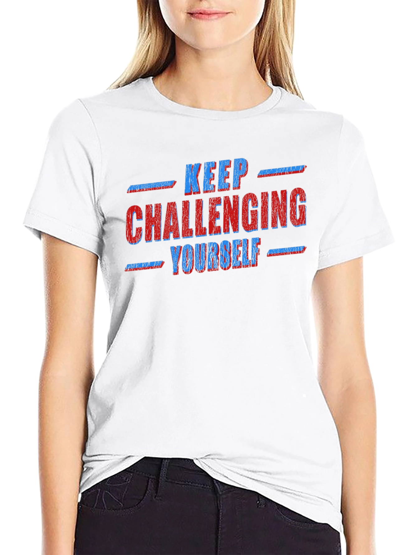 Keep Challenging Yourself Graphic Tee