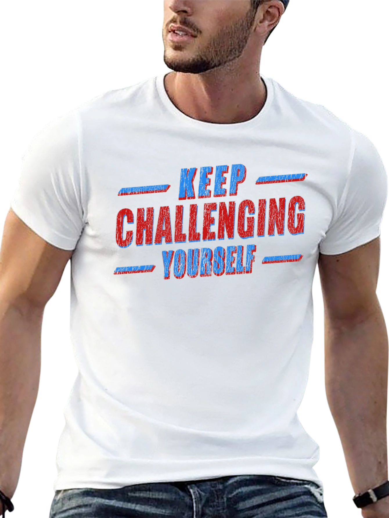 Keep Challenging Yourself Graphic Tee