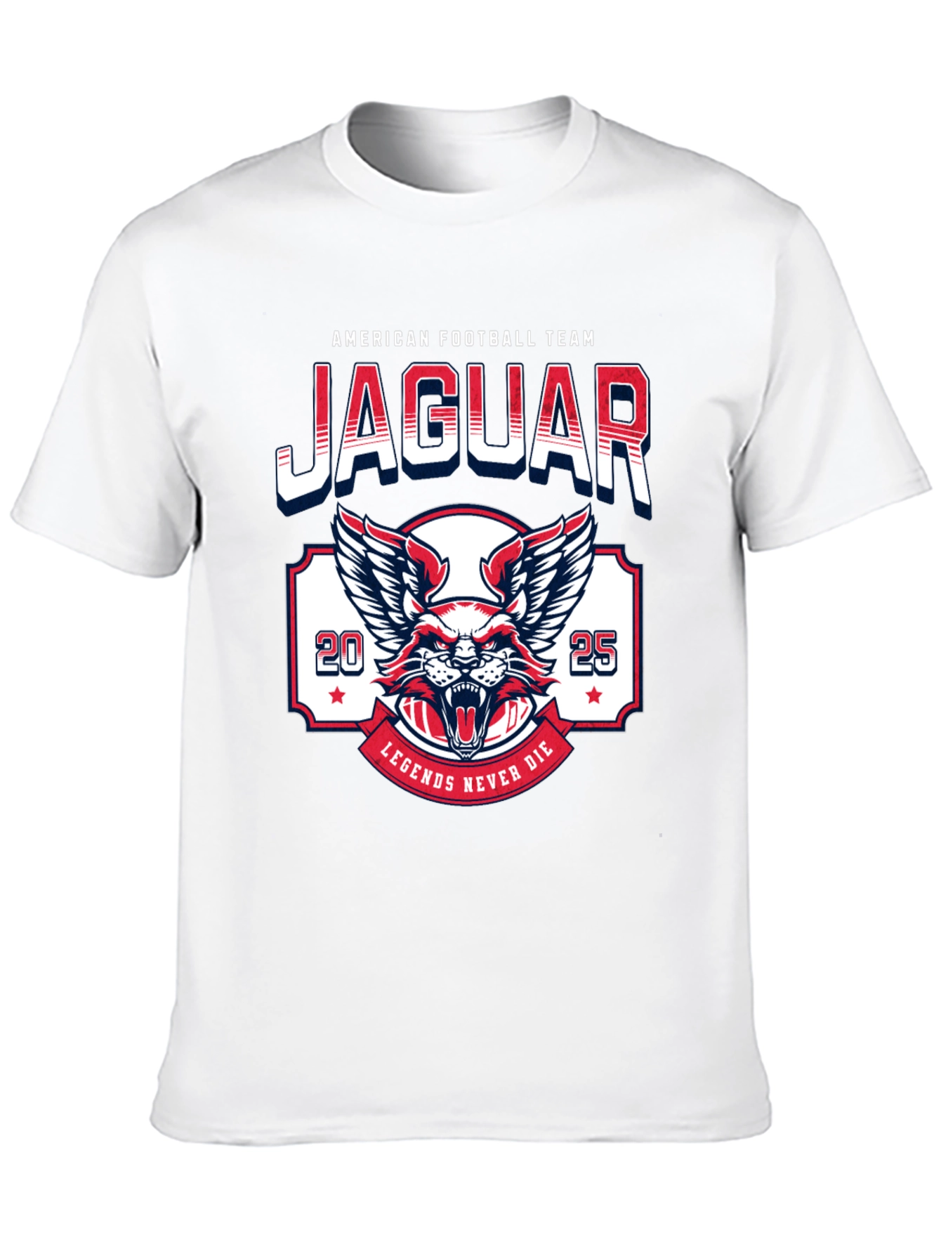 Jaguar Football Team Graphic T-Shirt