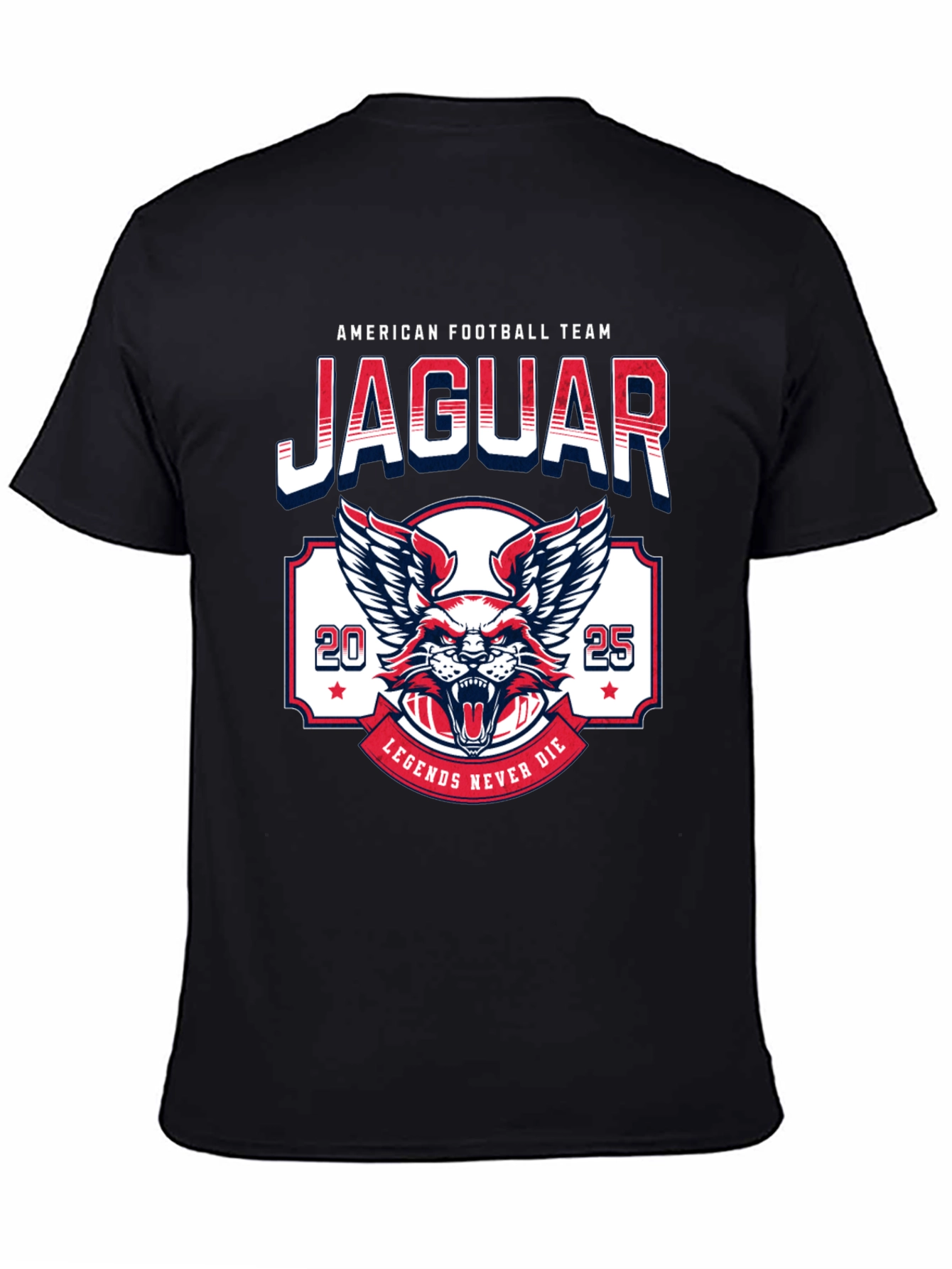 Jaguar Football Team Graphic T-Shirt