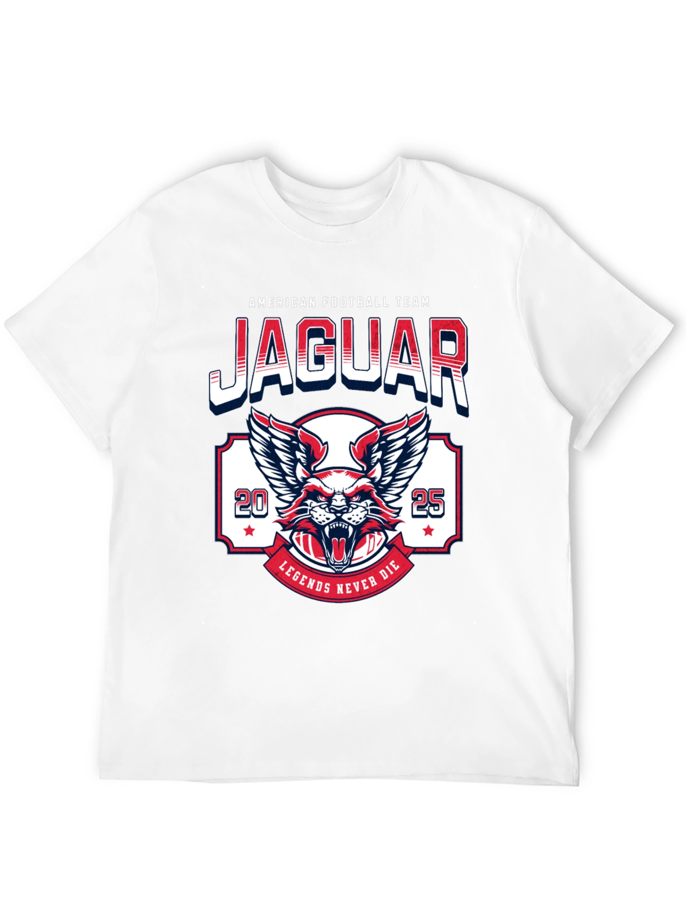 Jaguar Football Team Graphic T-Shirt