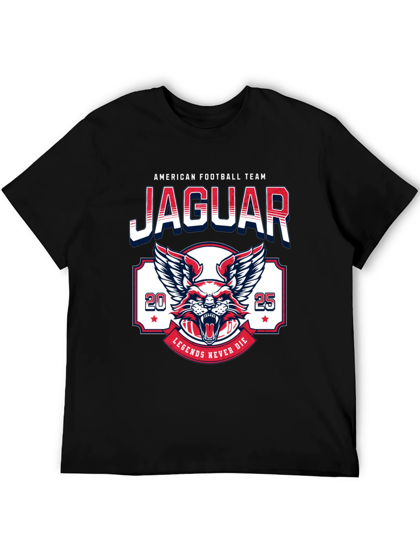 Jaguar Football Team Graphic T-Shirt