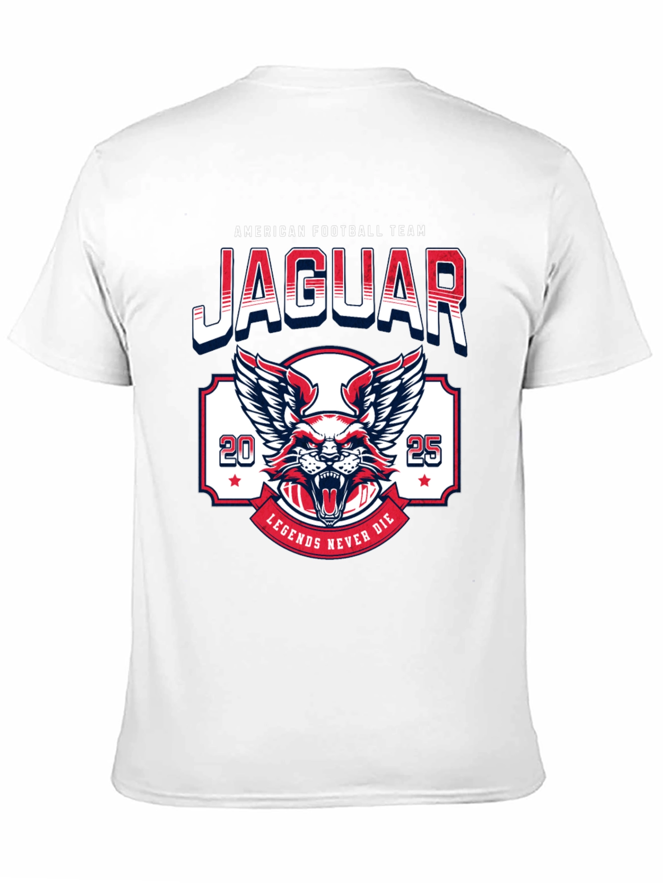 Jaguar Football Team Graphic T-Shirt