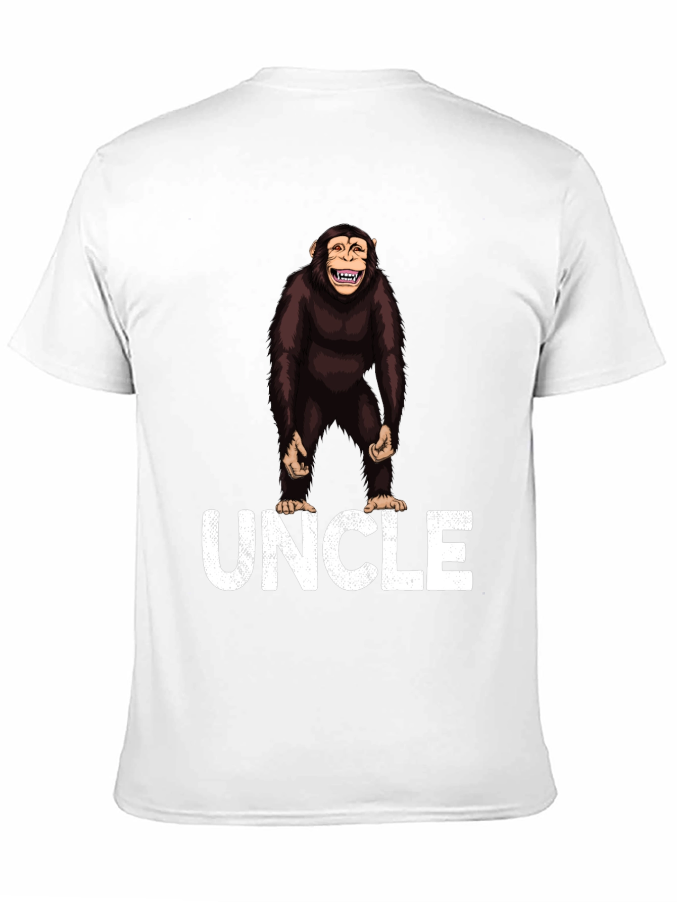 Uncle Chimp Graphic Tee - Funny Family T-Shirt