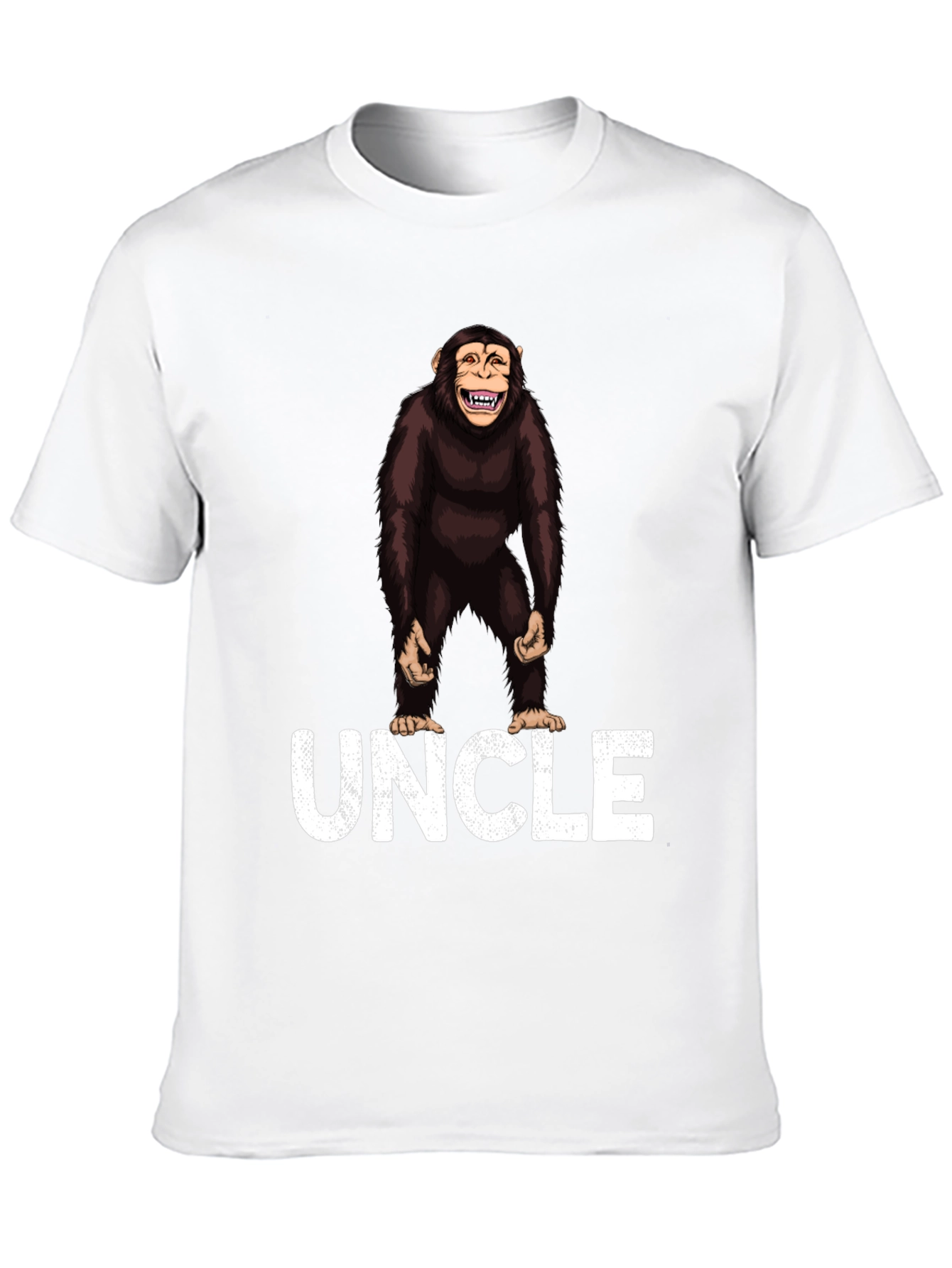Uncle Chimp Graphic Tee - Funny Family T-Shirt