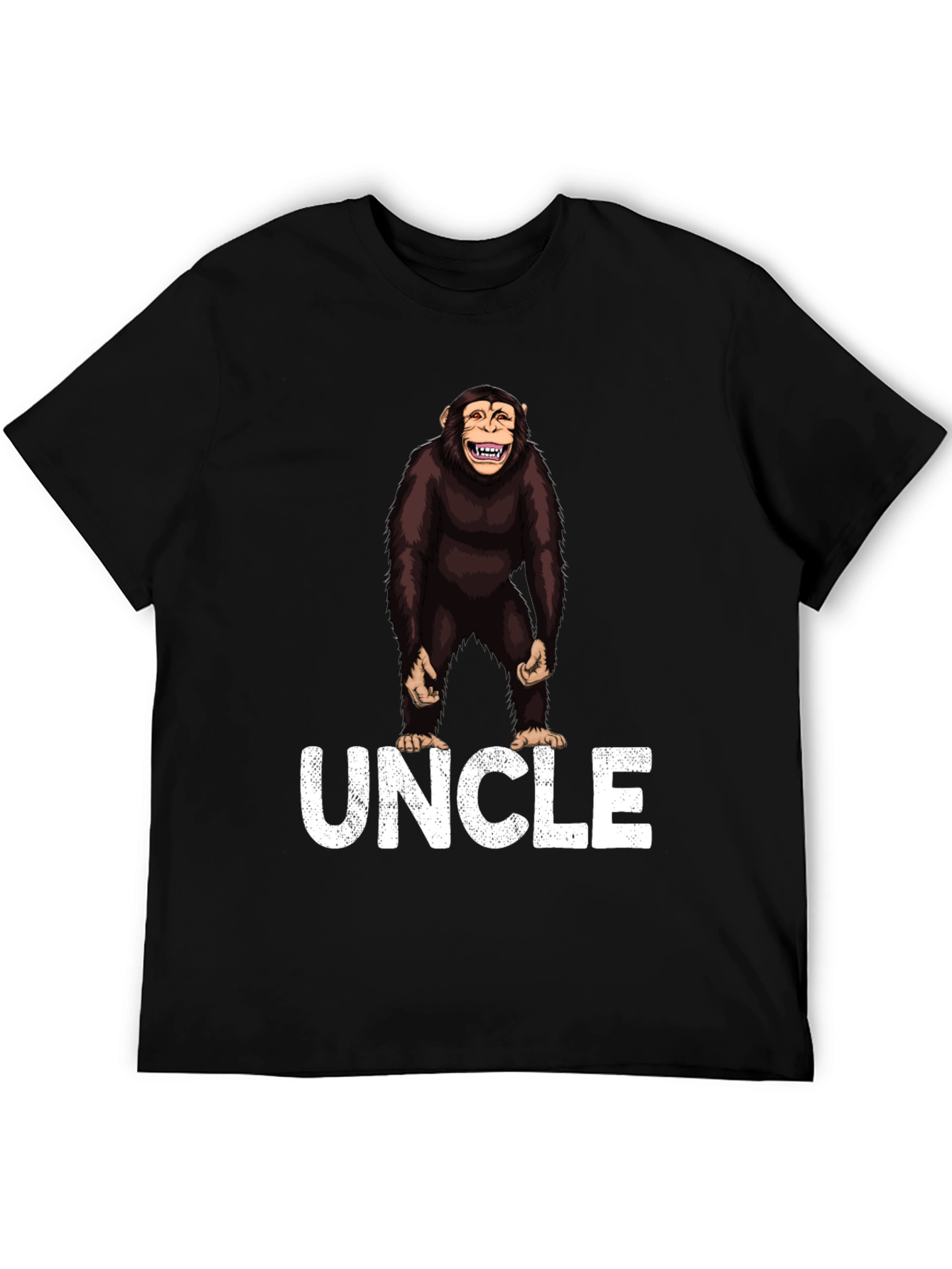 Uncle Chimp Graphic Tee - Funny Family T-Shirt