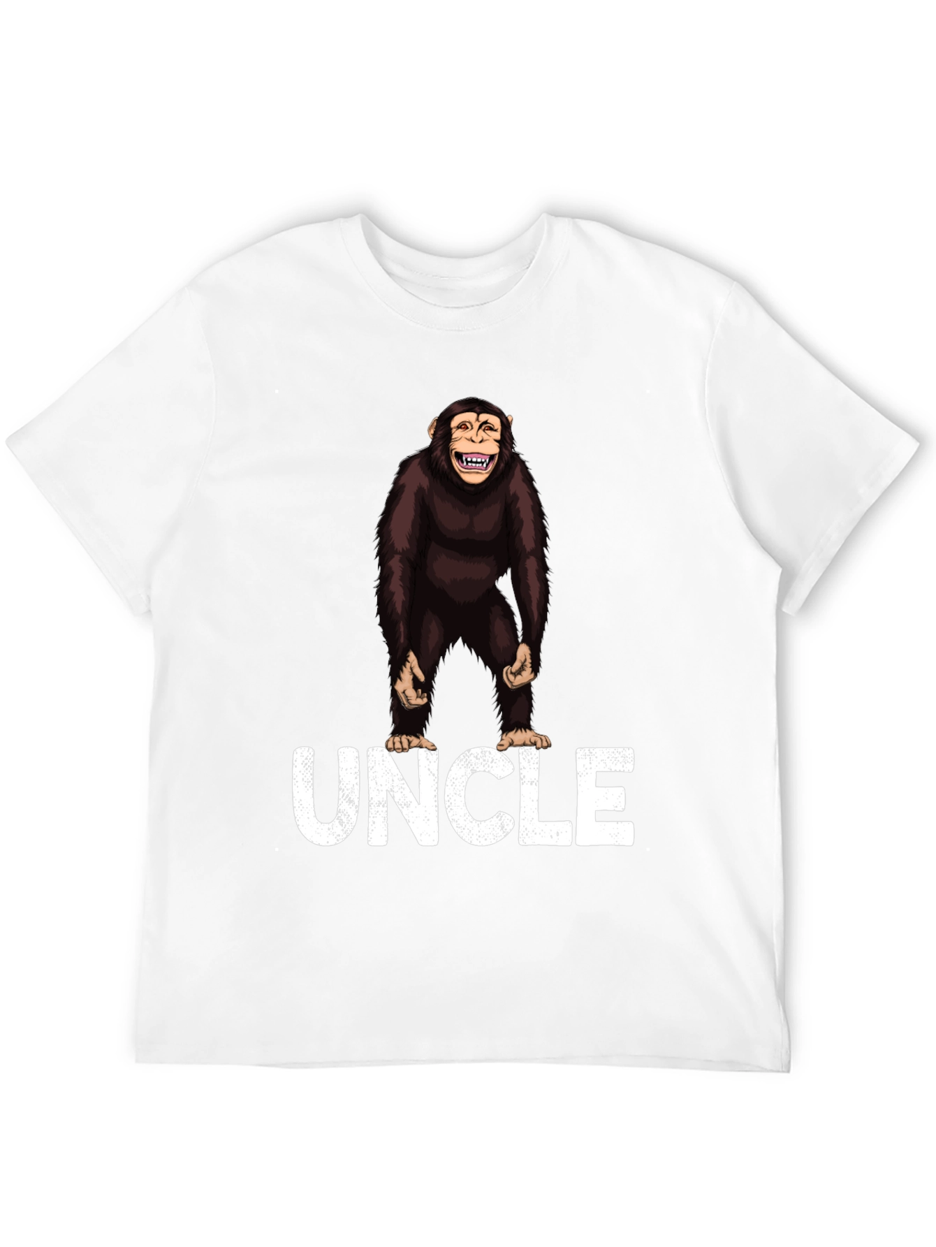 Uncle Chimp Graphic Tee - Funny Family T-Shirt