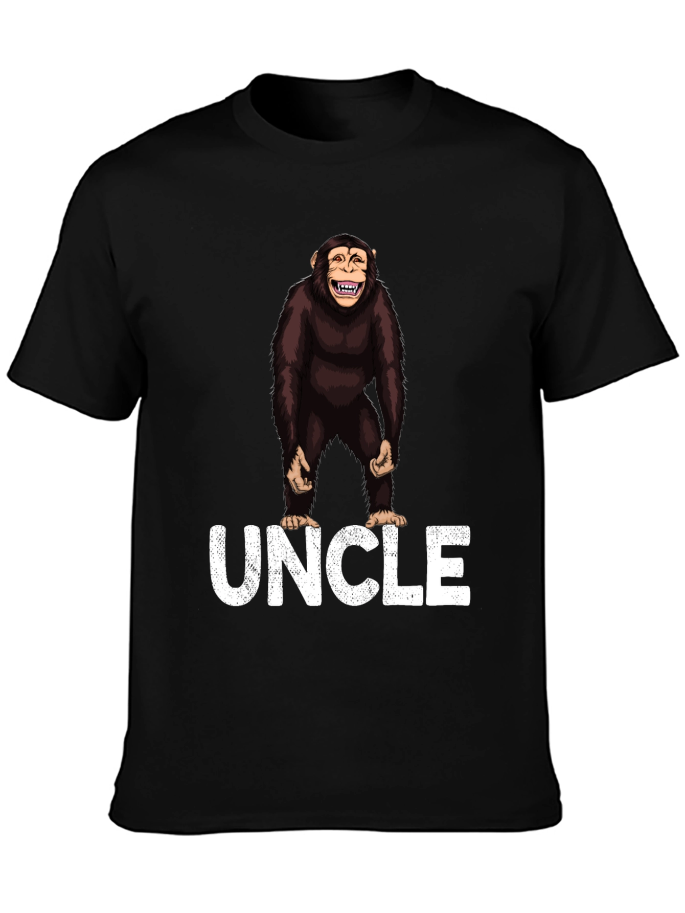 Uncle Chimp Graphic Tee - Funny Family T-Shirt