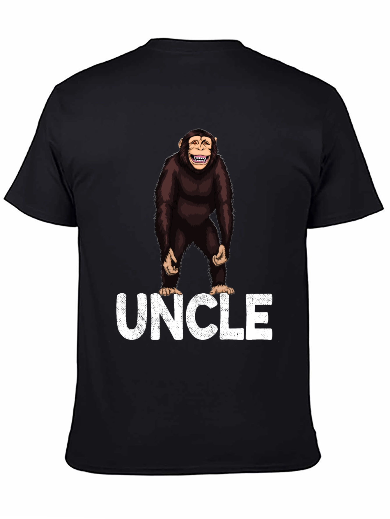 Uncle Chimp Graphic Tee - Funny Family T-Shirt
